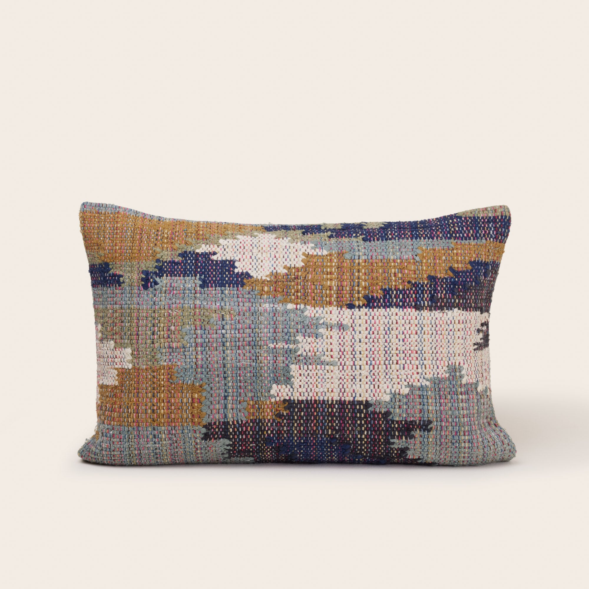 MARVIN blauwe camouflage kussenhoes