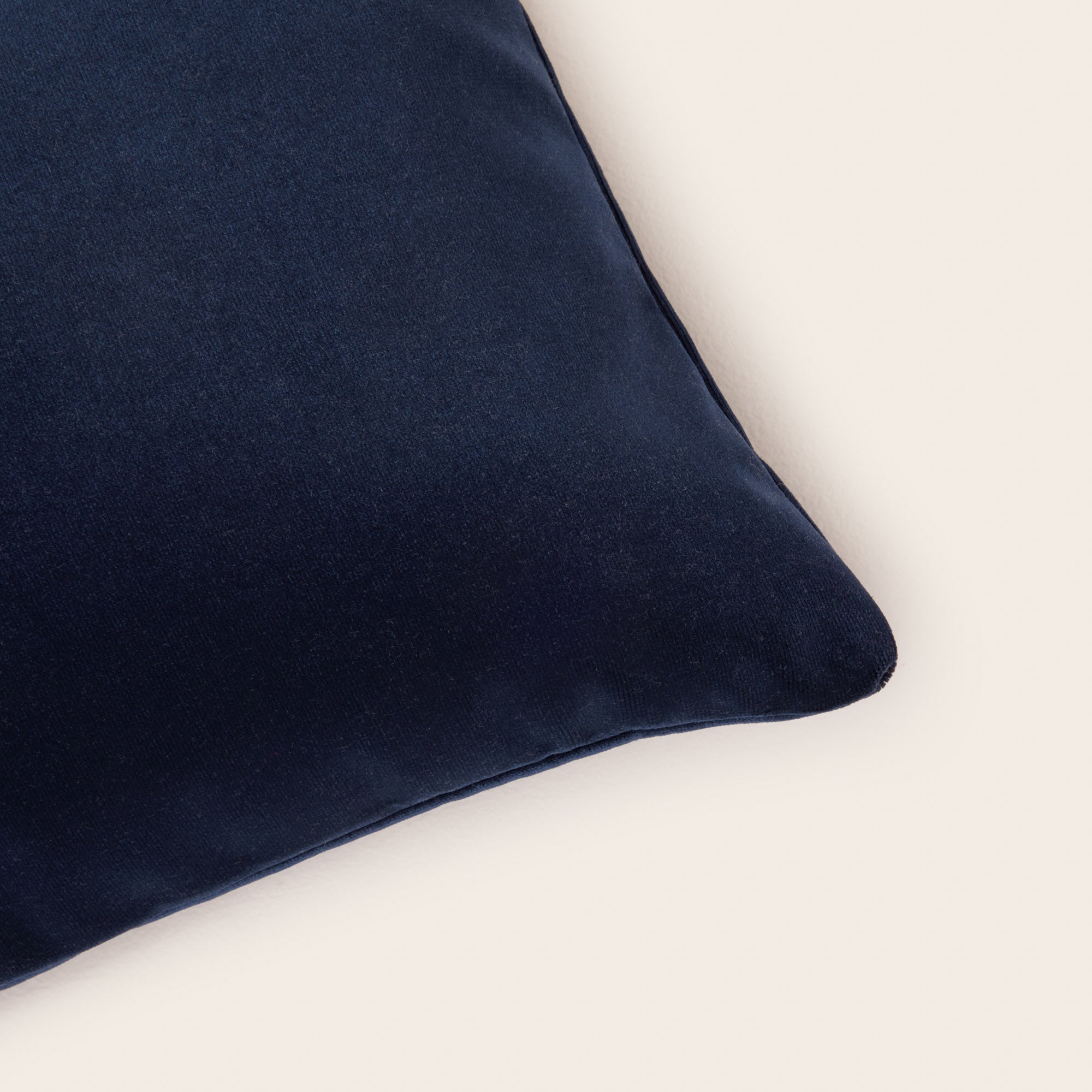 Housse de coussin MATIA bleu nuit