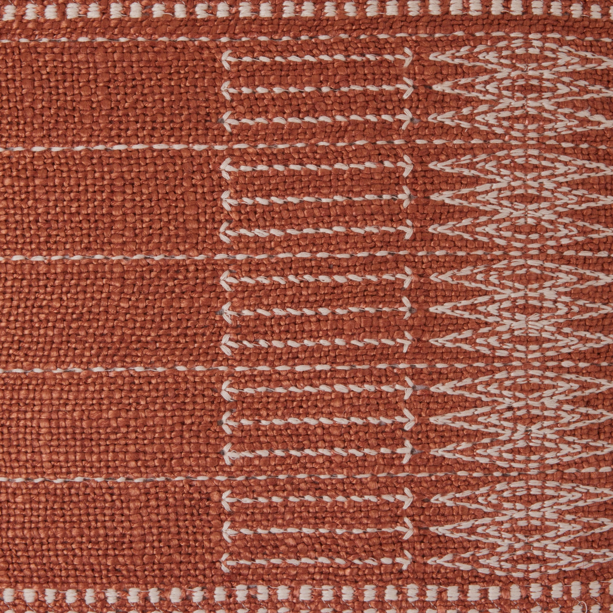 Housse de coussin MELKI orange cuivrée