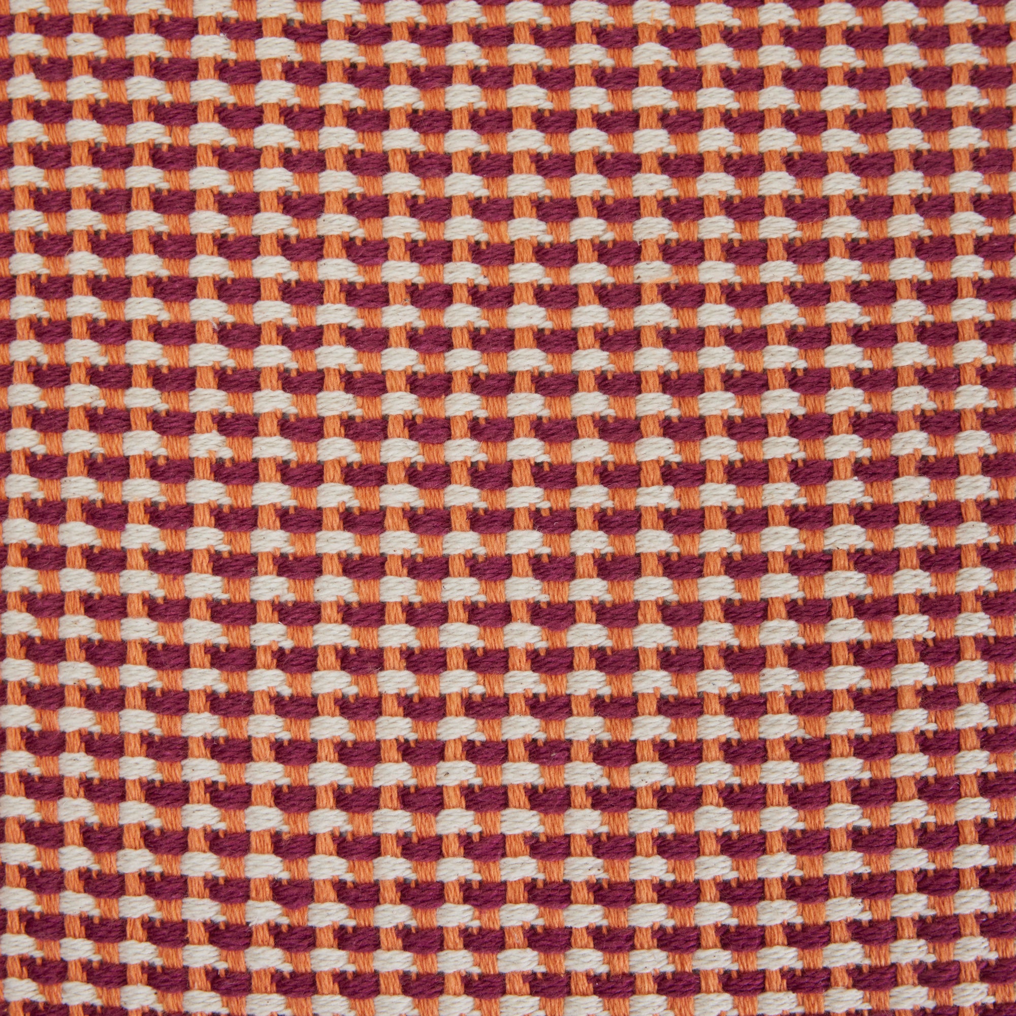 Housse de coussin MIKENO orange et violine