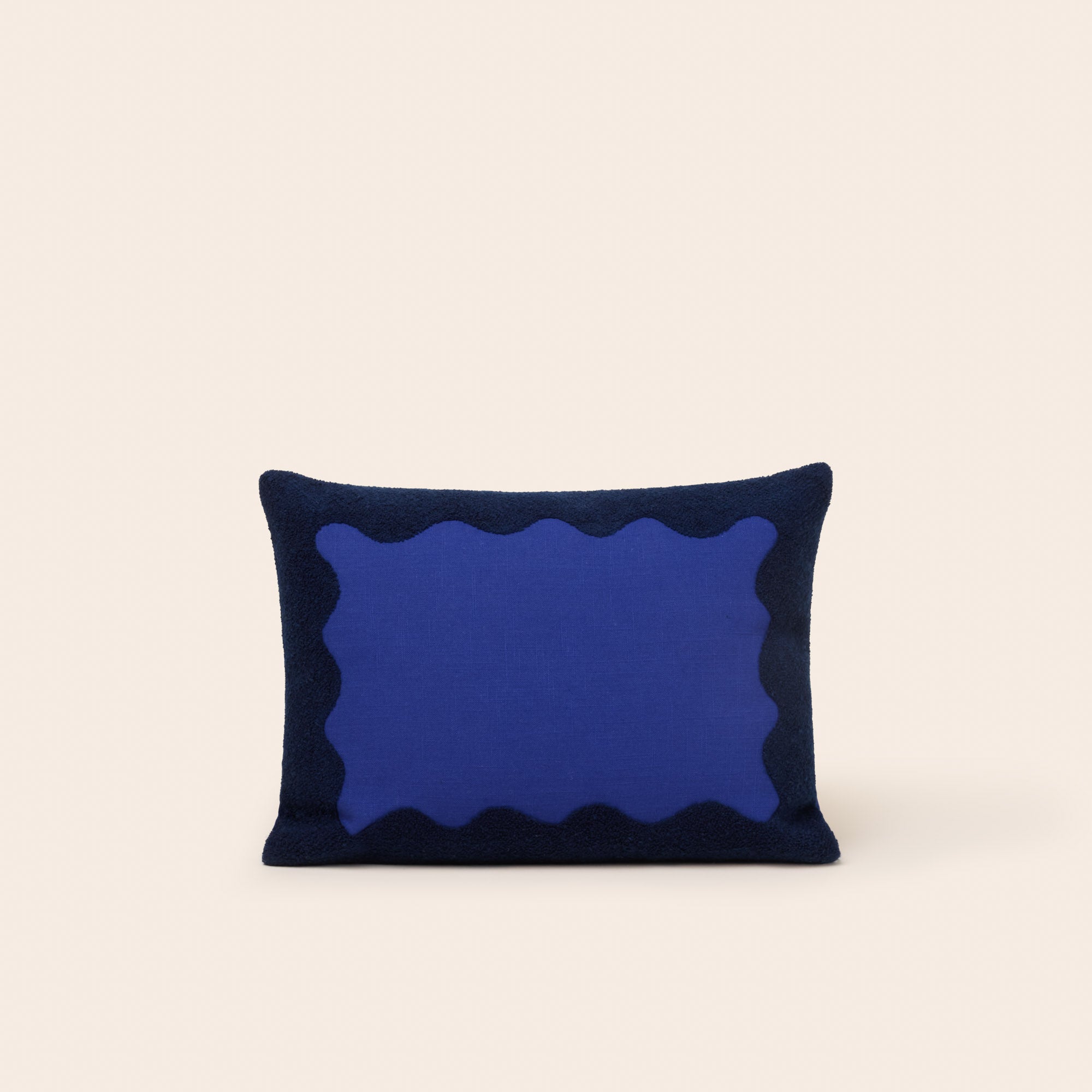 Fodera per cuscino NAMATA blu oltremare