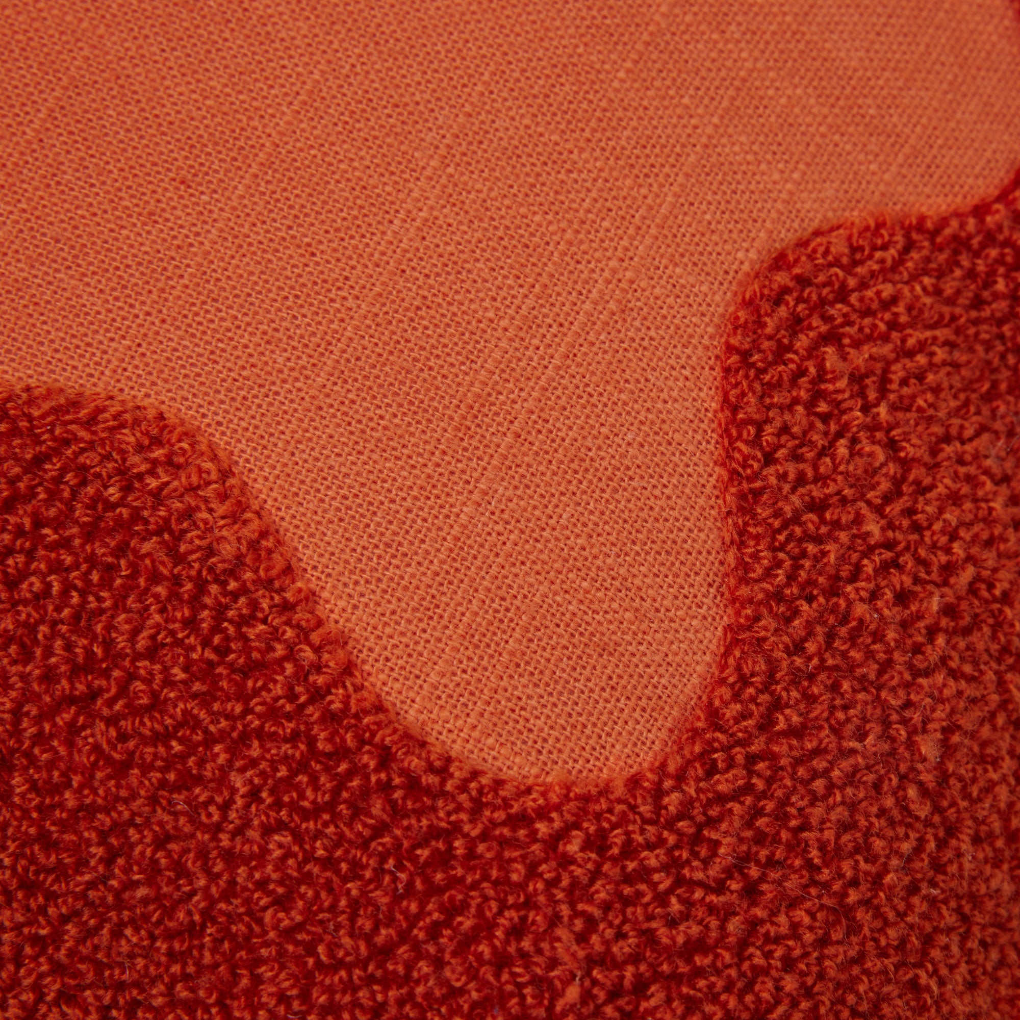 NAMATA korallenoranger Kissenbezug