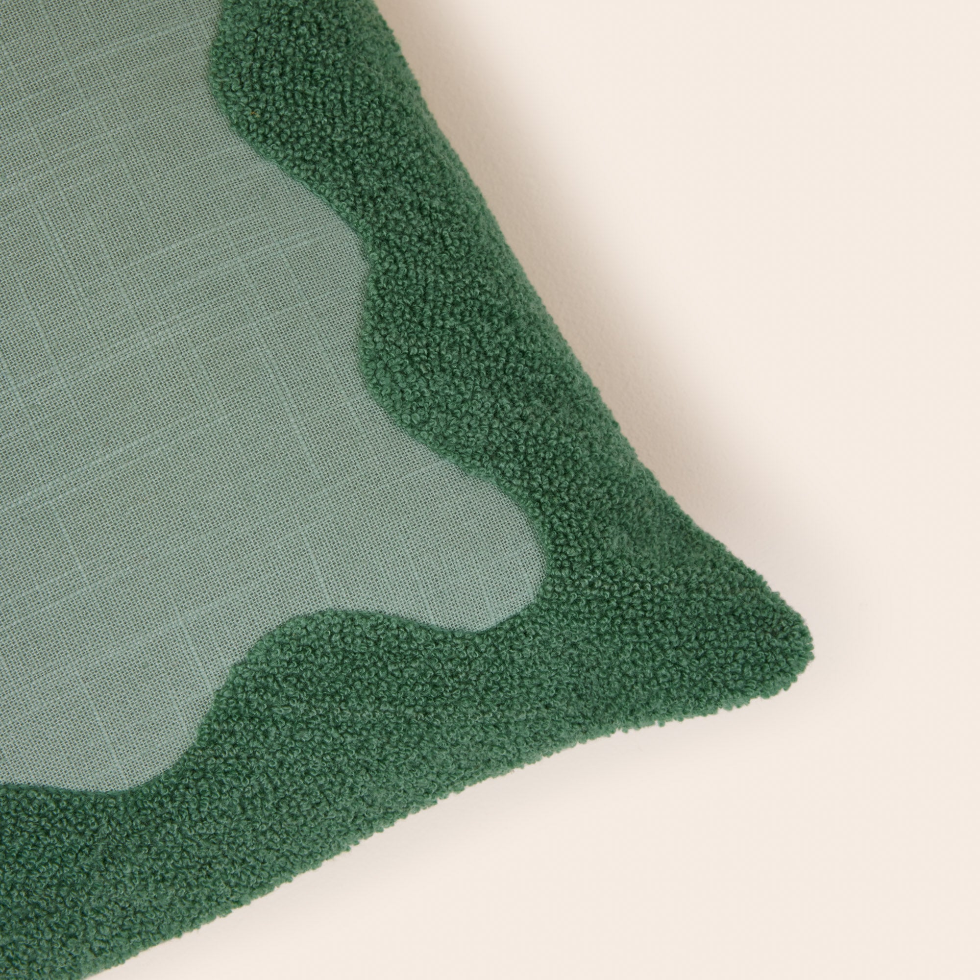 Housse de coussin NAMATA vert aqua