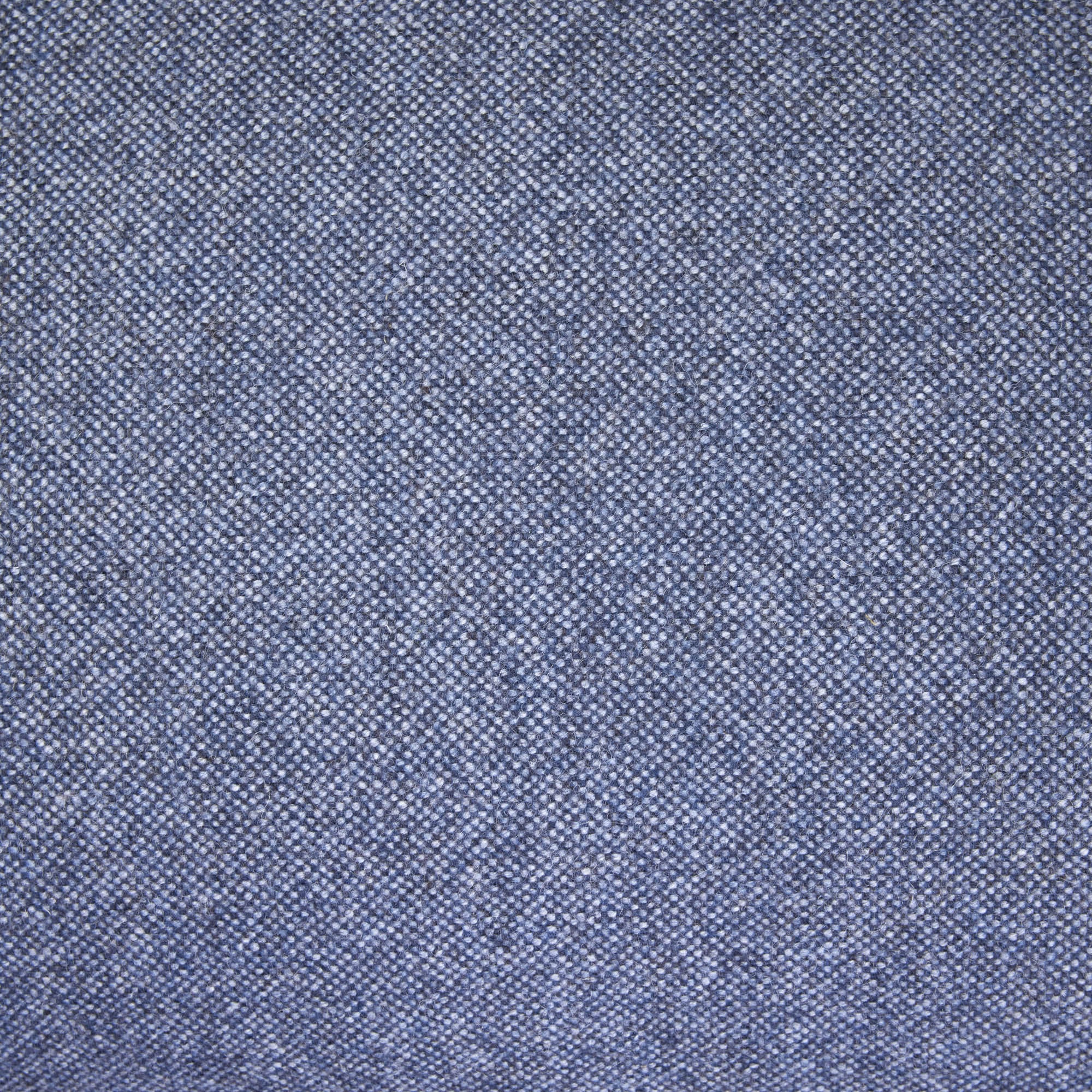 Housse de coussin NERIO chiné bleuté