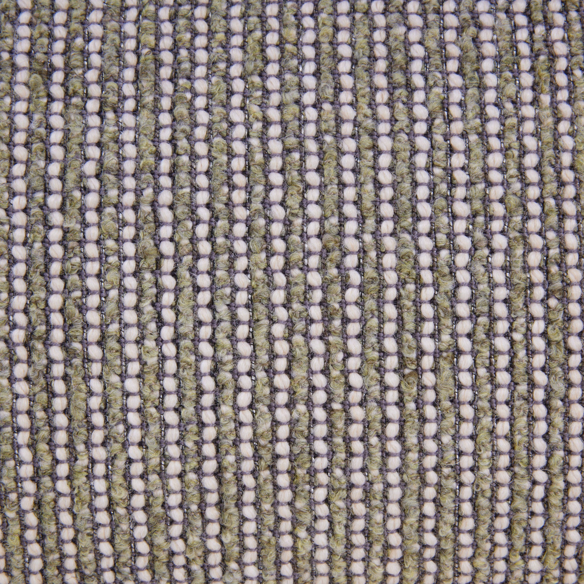 Housse de coussin TEORA vert et ivoire