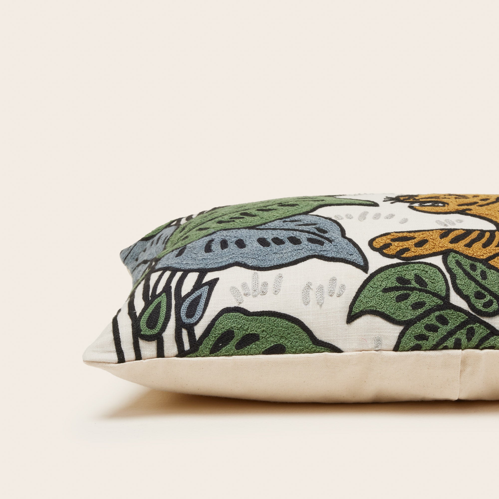 Housse de coussin TIGRIS ivoire
