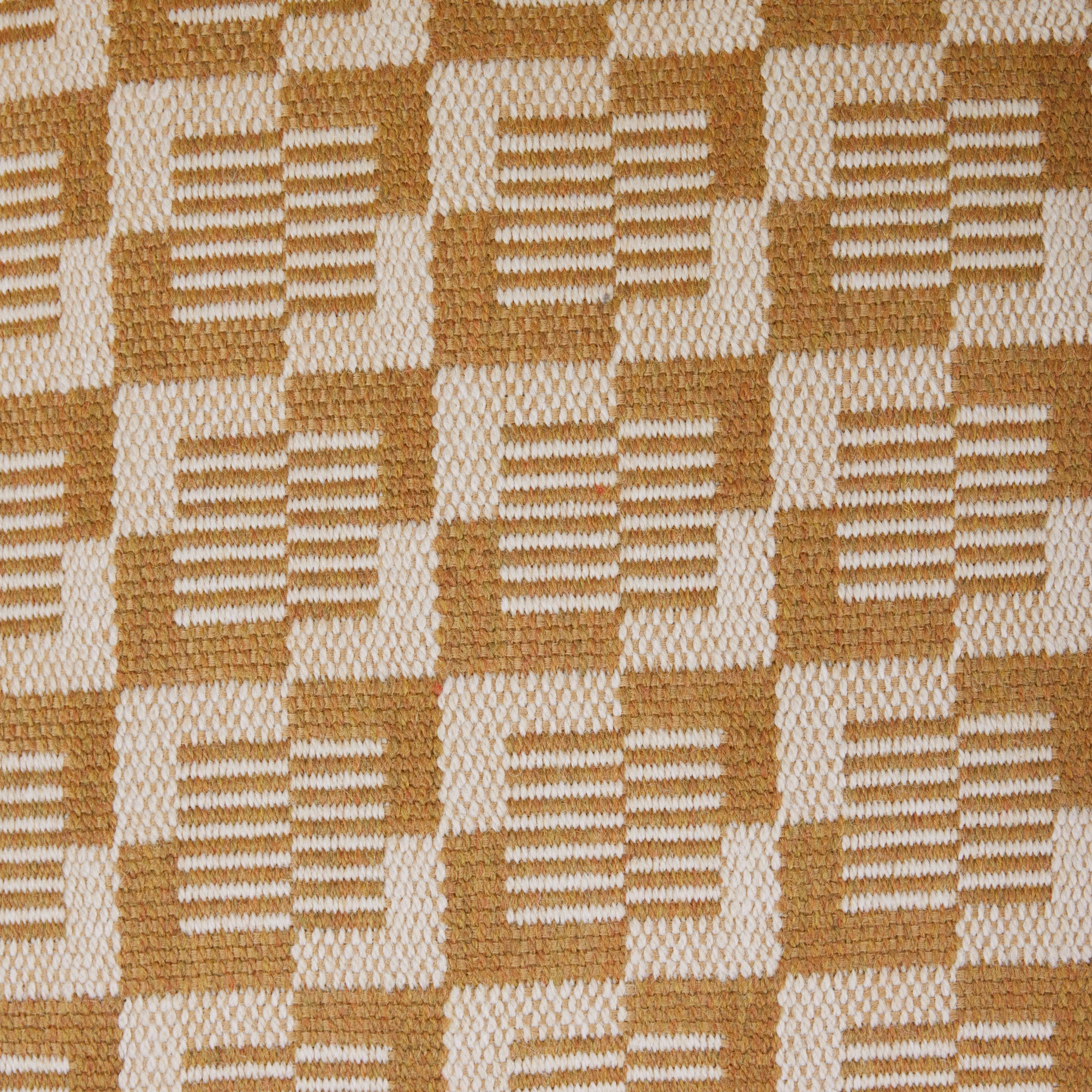 Housse de coussin VITORIO naturel et moutarde