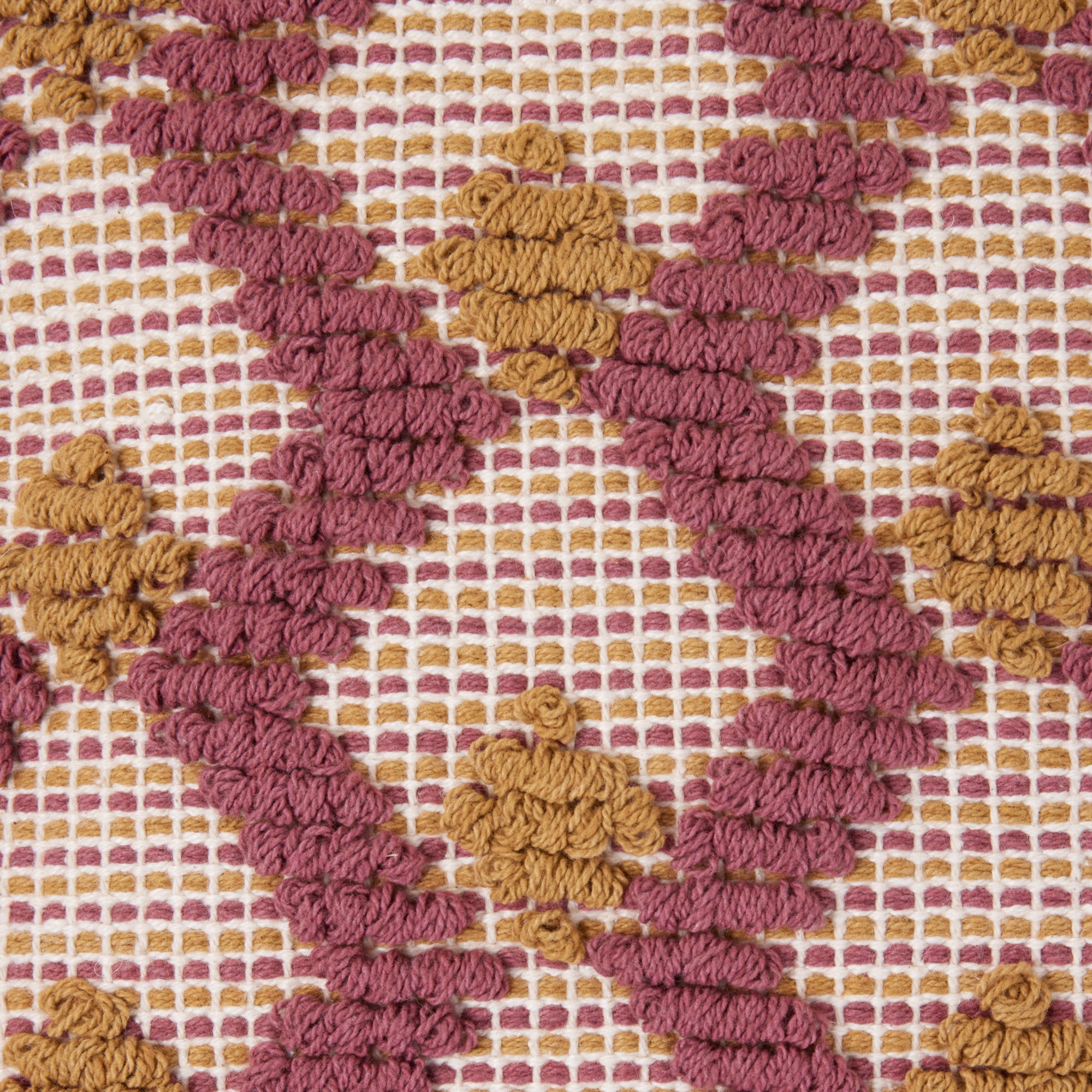 Housse de coussin YSA rose framboise