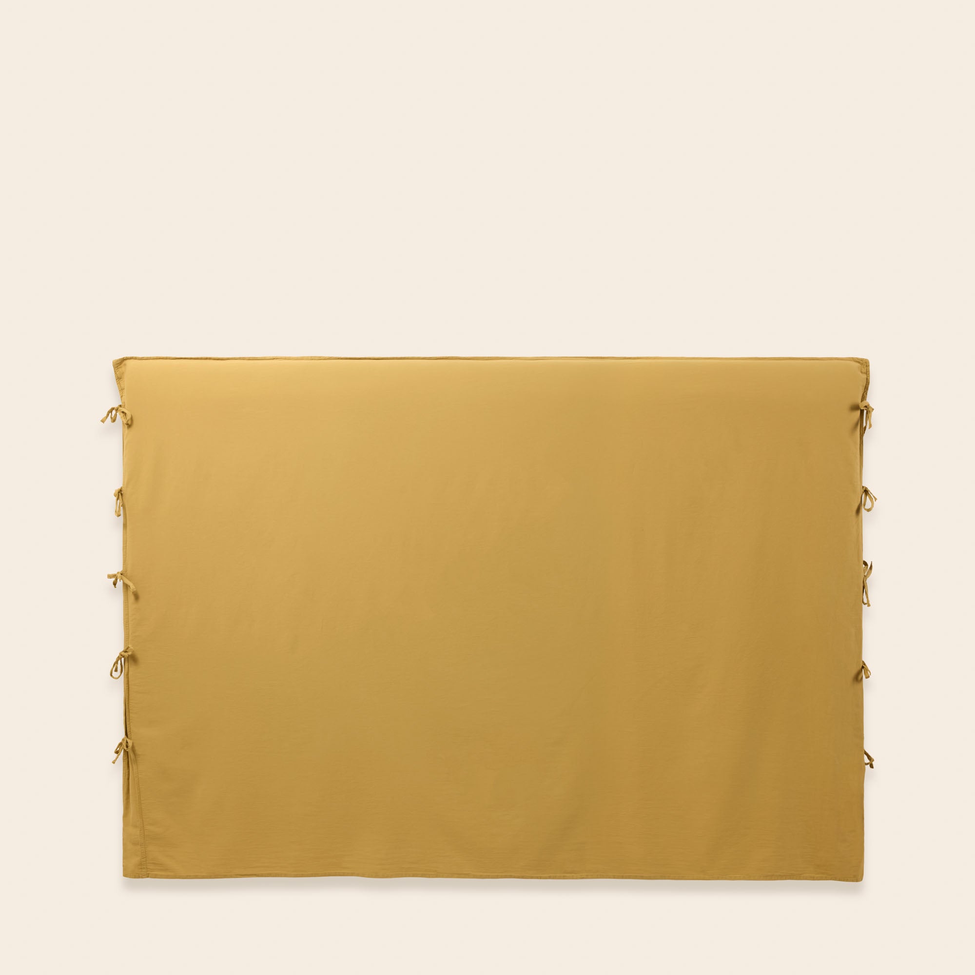 Housse de tête de lit SATHEENE jaune indien