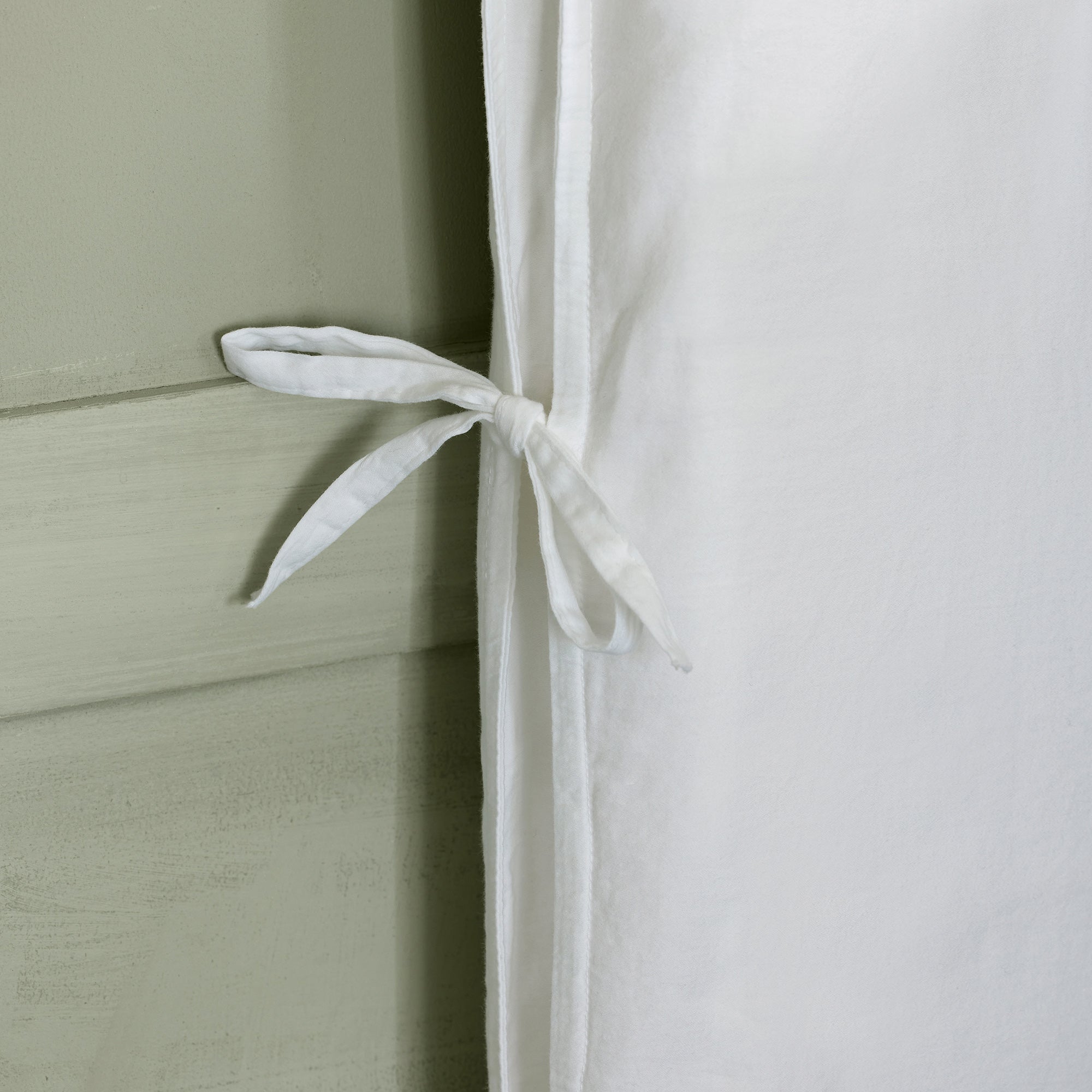 Housse de tête de lit SATHEENE simplement blanc
