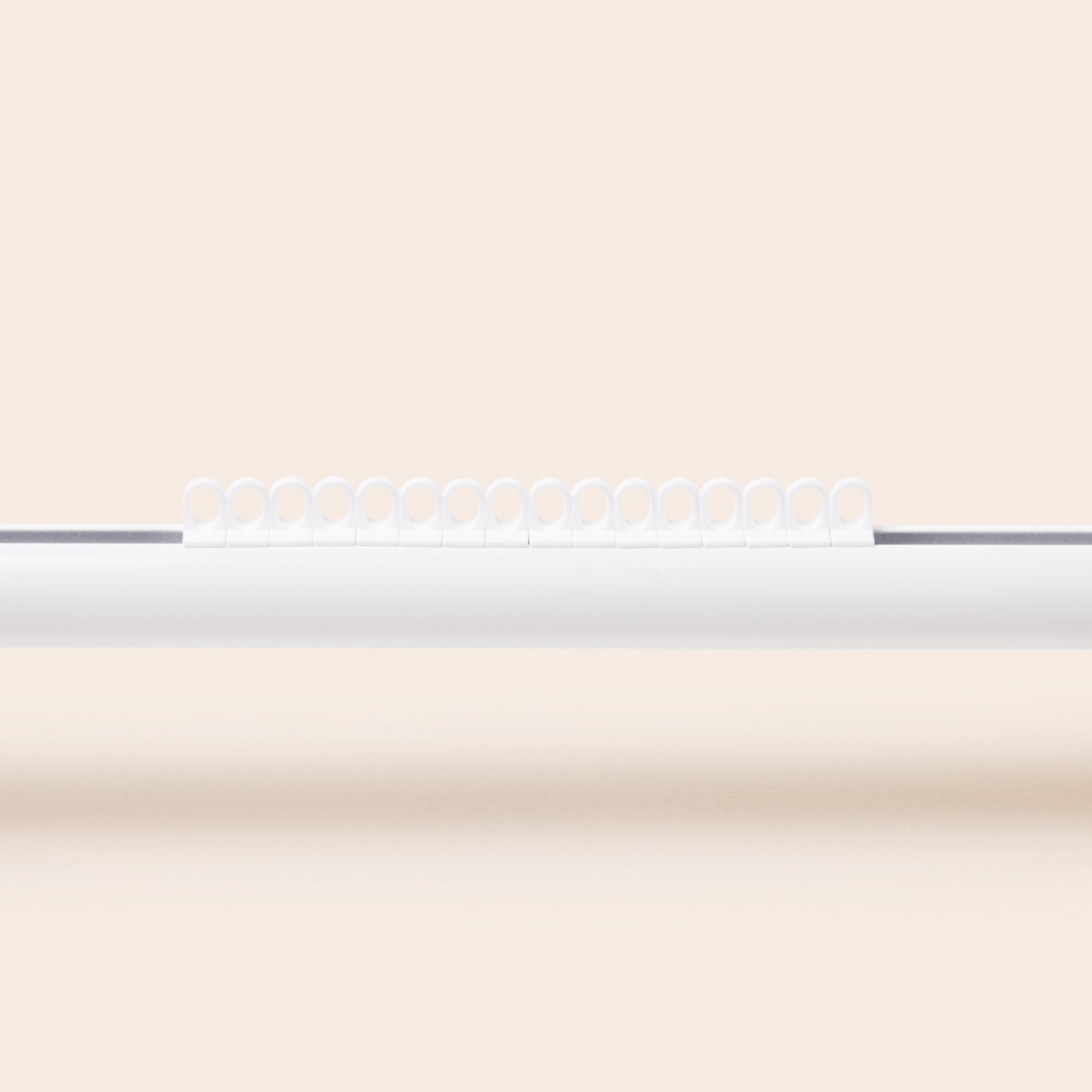 Kit tringle rail RAYIA blanc mat