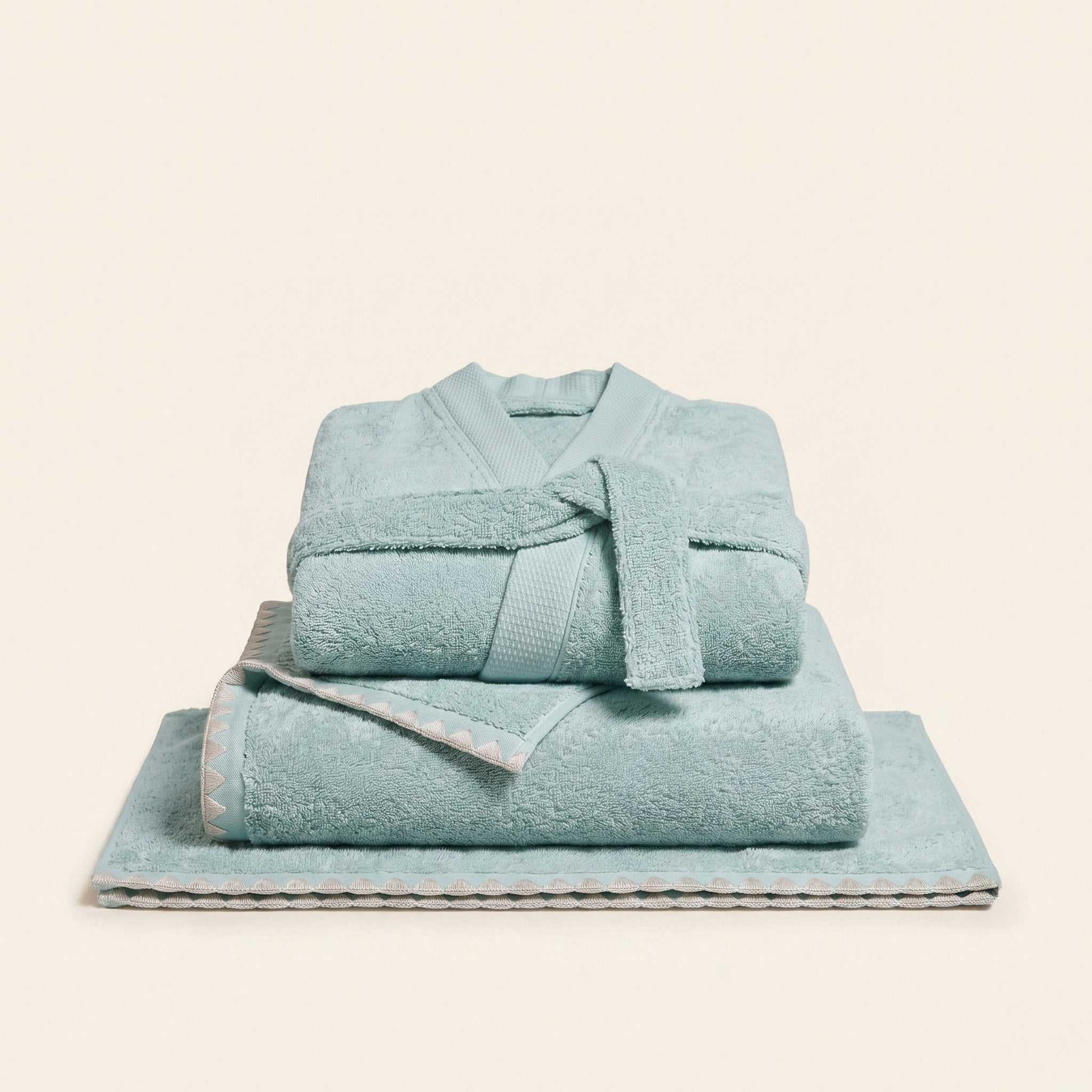 NERYDA Presa da bagno Celadon e Beige
