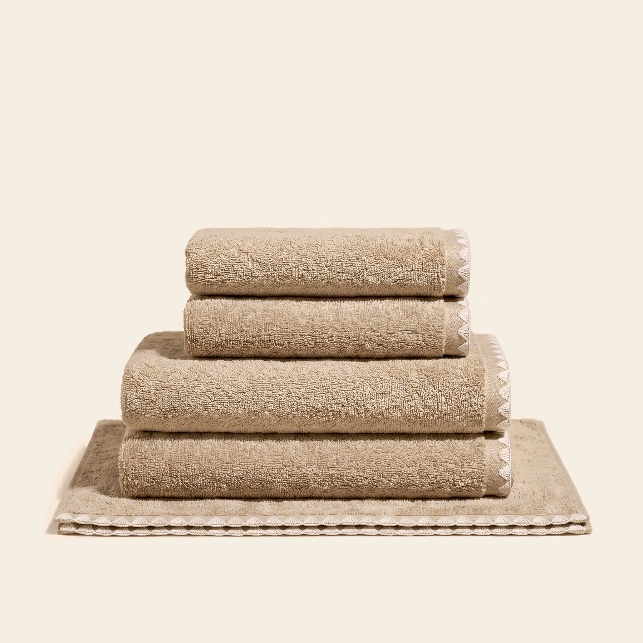 Le Duo NERYDA beige lin