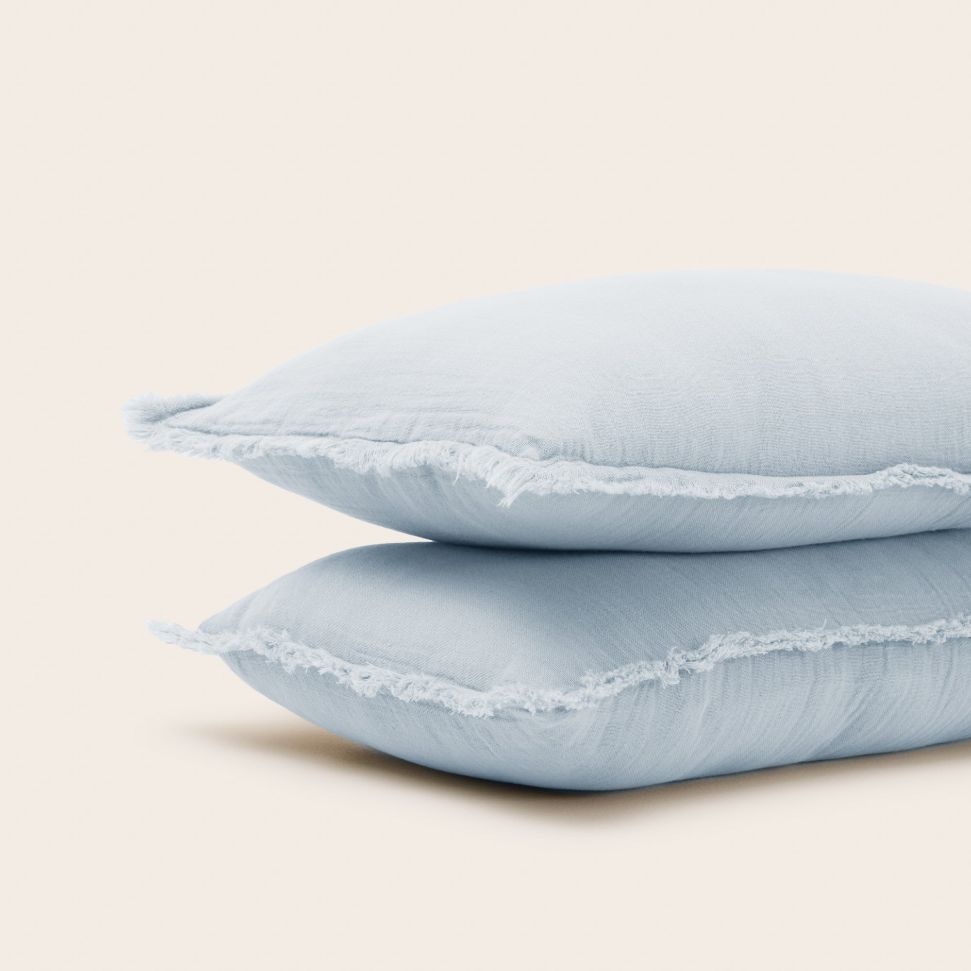 Lot de 2 taies d'oreiller LOU baby blue