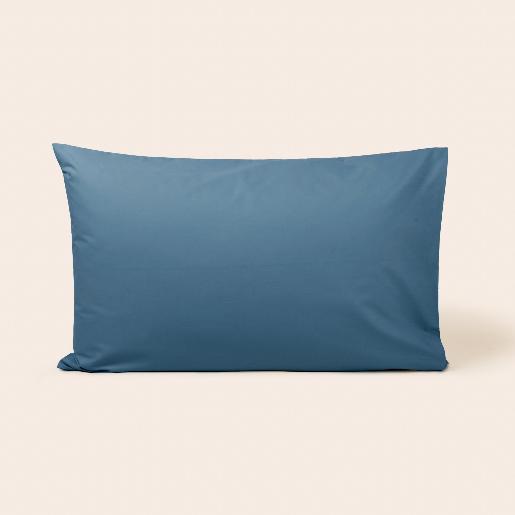 Lot de 2 taies d'oreiller CELIANE bleu orage