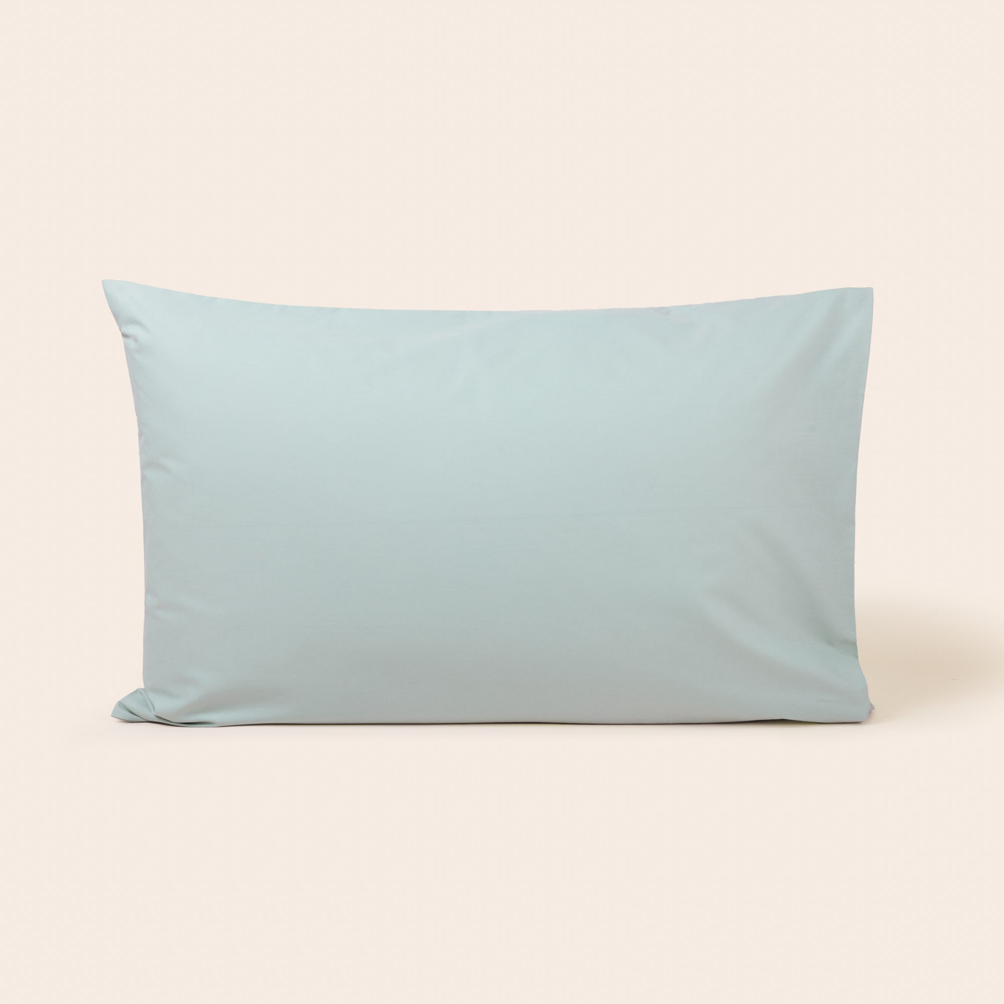 Lot de 2 taies d'oreiller CELIANE vert aqua