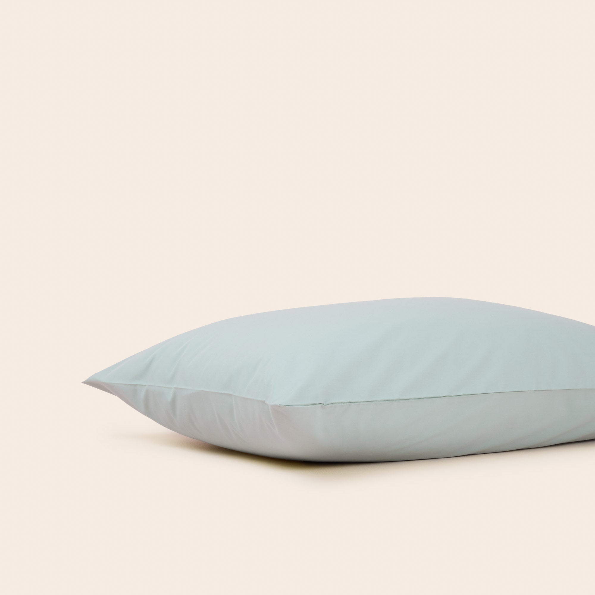 Lot de 2 taies d'oreiller CELIANE vert aqua