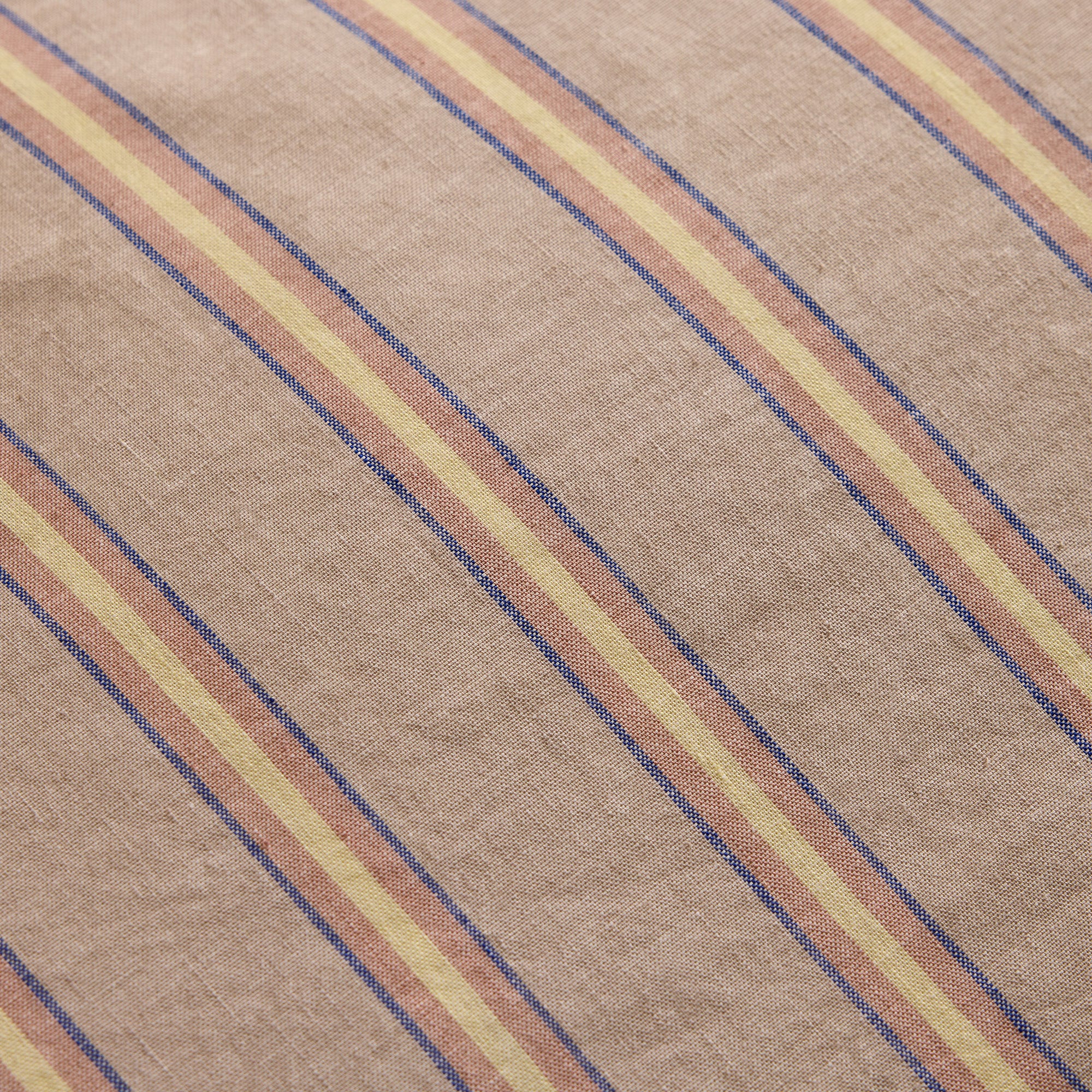 Lot de 2 taies d'oreiller LELIO naturel rayé