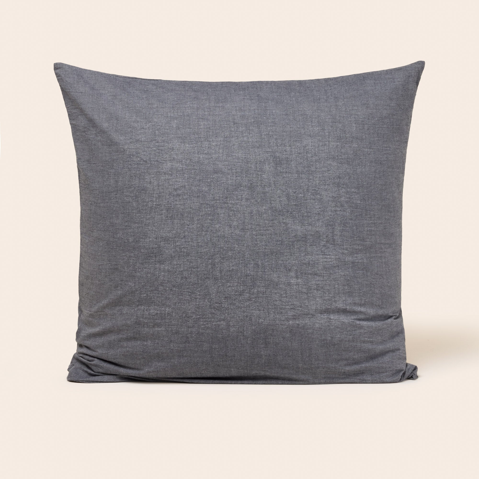 Lot de 2 taies d'oreiller LIAM gris anthracite