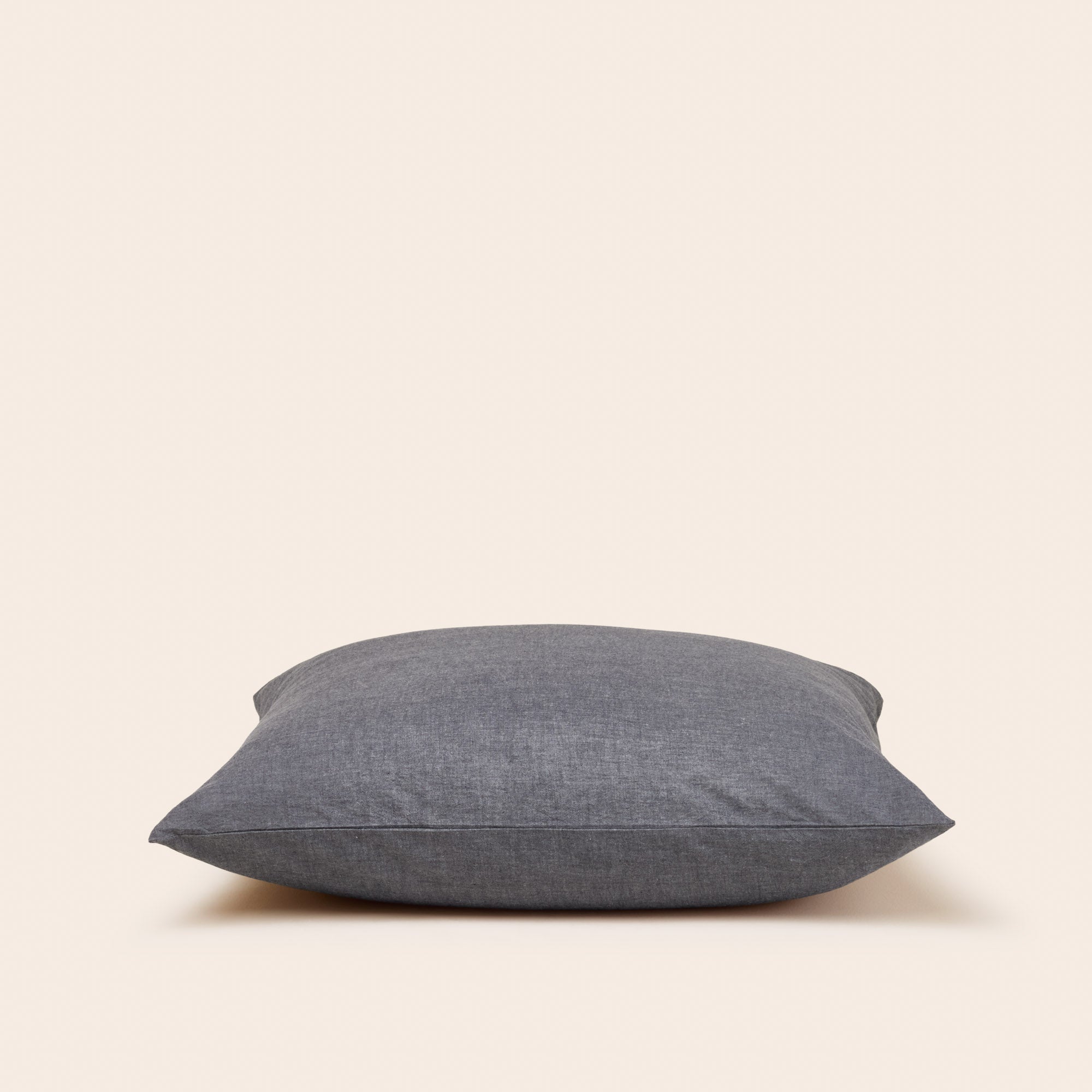 Lot de 2 taies d'oreiller LIAM gris anthracite