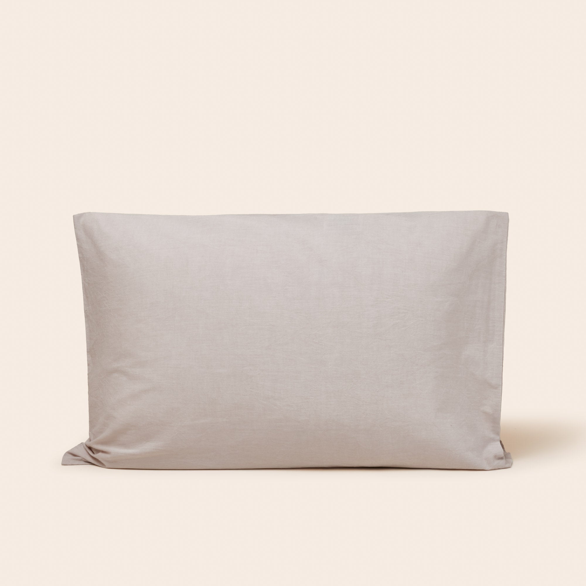 Lot de 2 taies d'oreiller LIAM beige