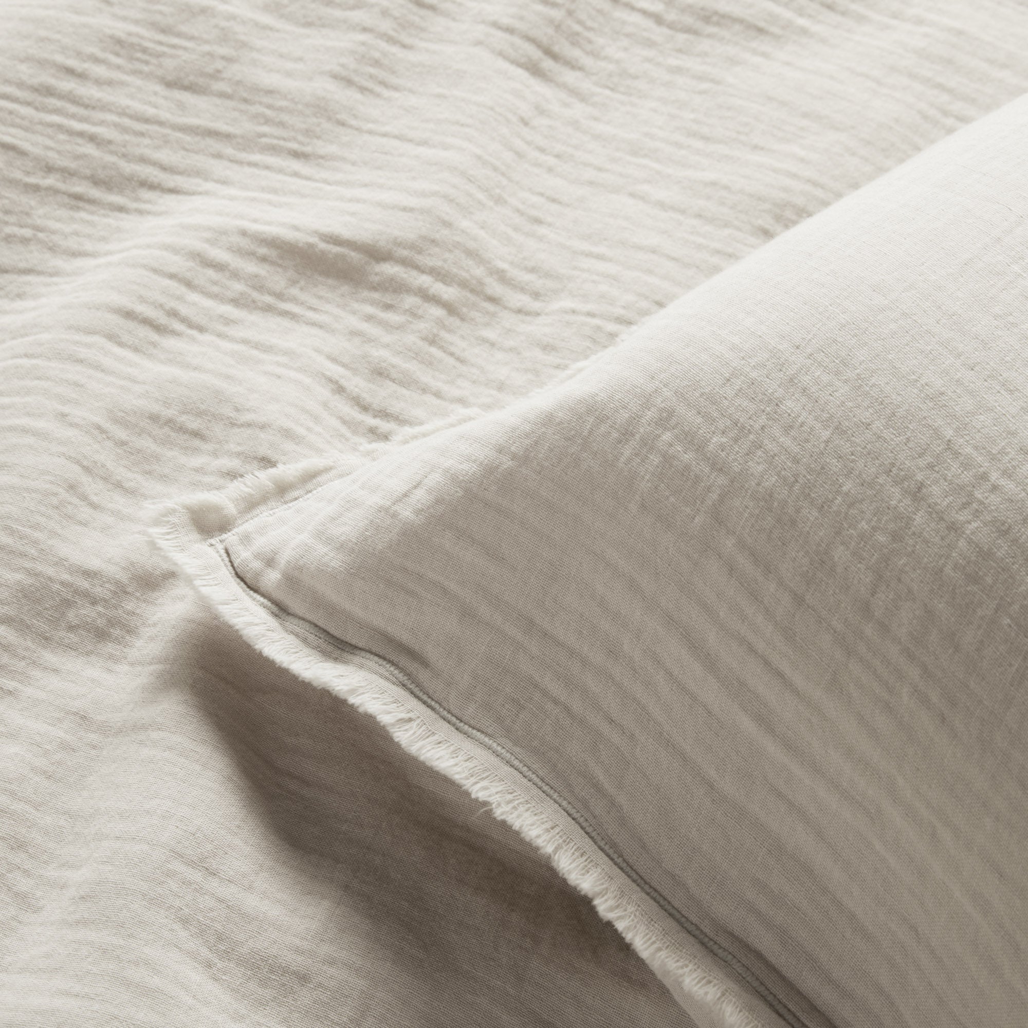 Lot de 2 taies d'oreiller LOU ficelle