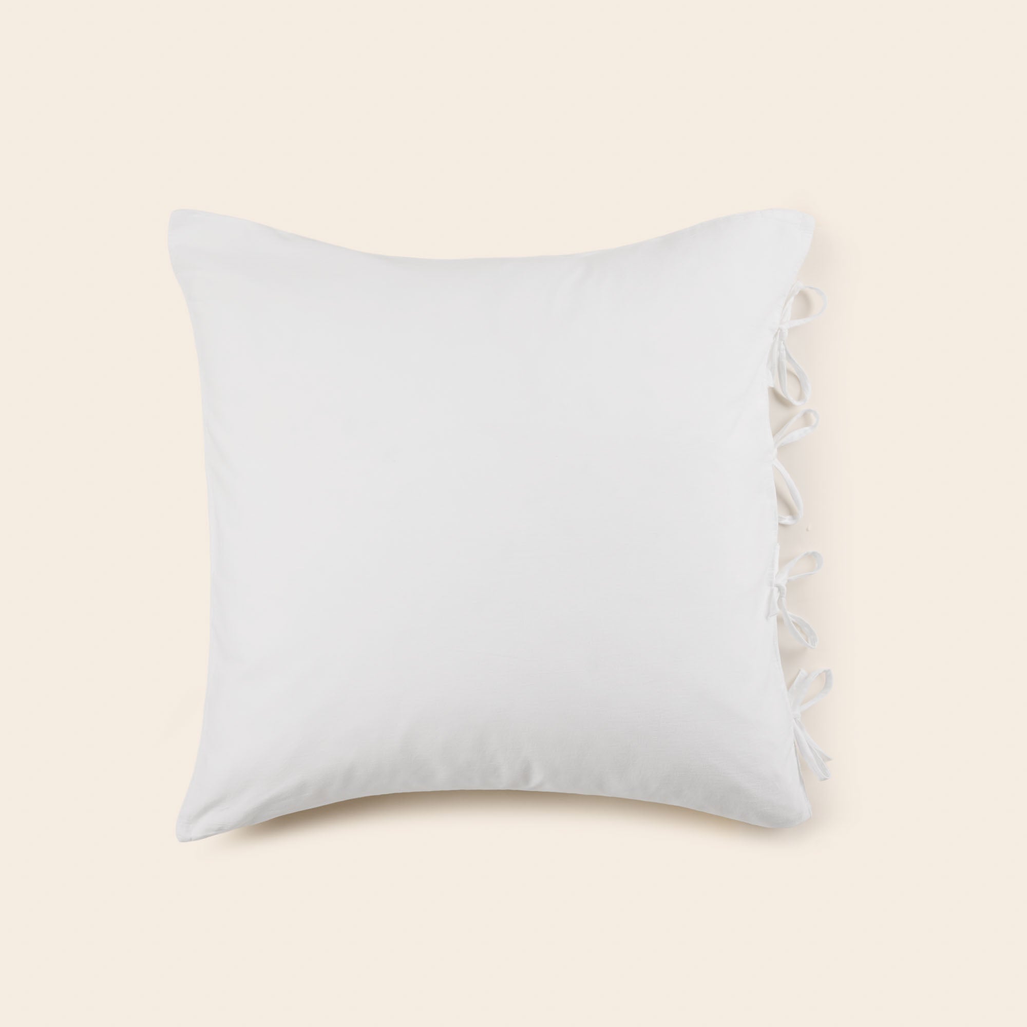 Lot de 2 taies d'oreiller SATHEENE simplement blanc