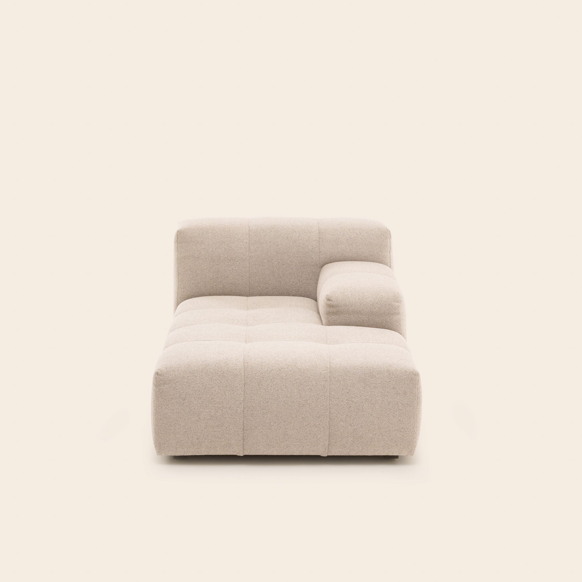 Méridienne modulable D UBERTO glory naturel