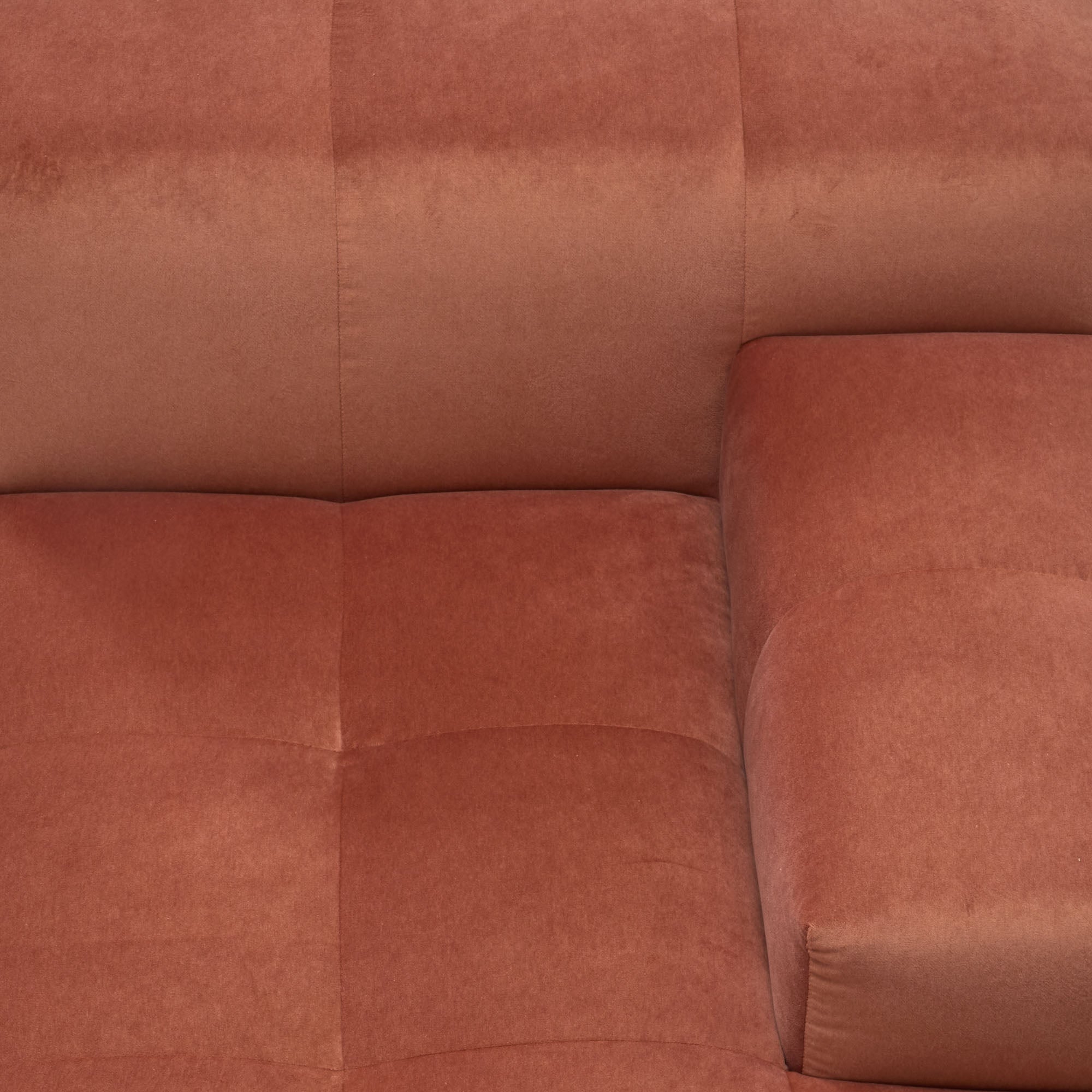Méridienne modulable D UBERTO opal orange corail