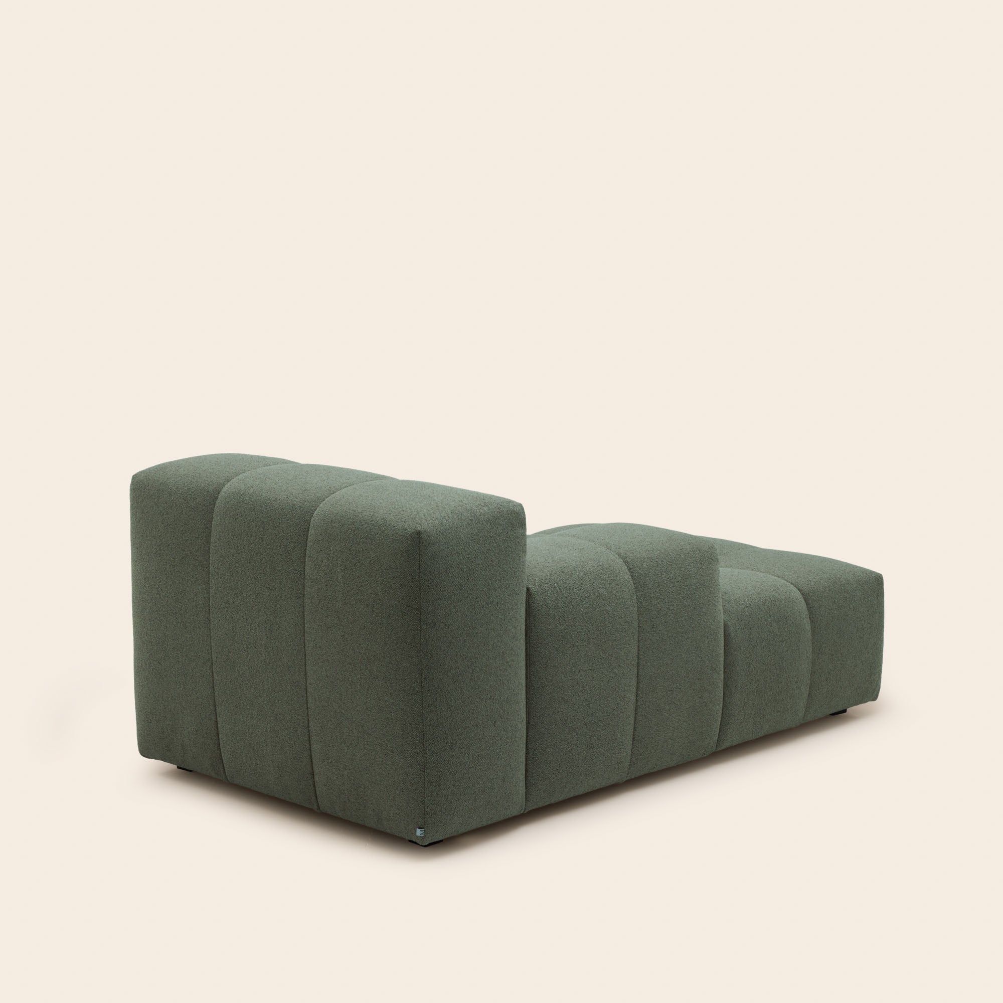 Méridienne modulable G UBERTO glory vert forêt
