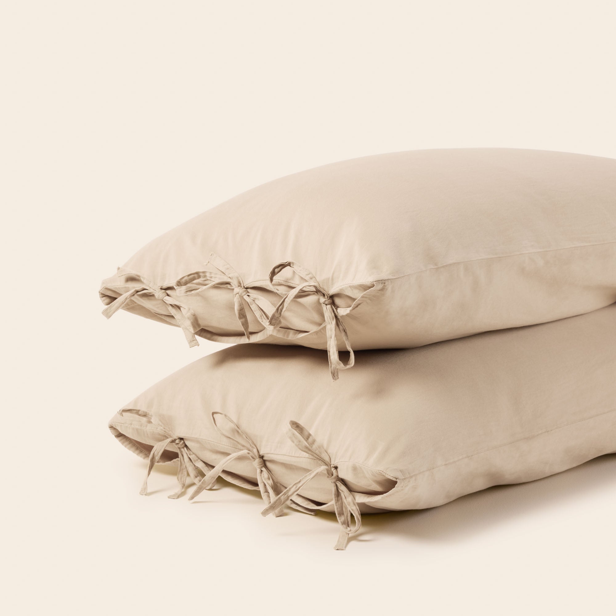 Parure de lit SATHEENE beige nude