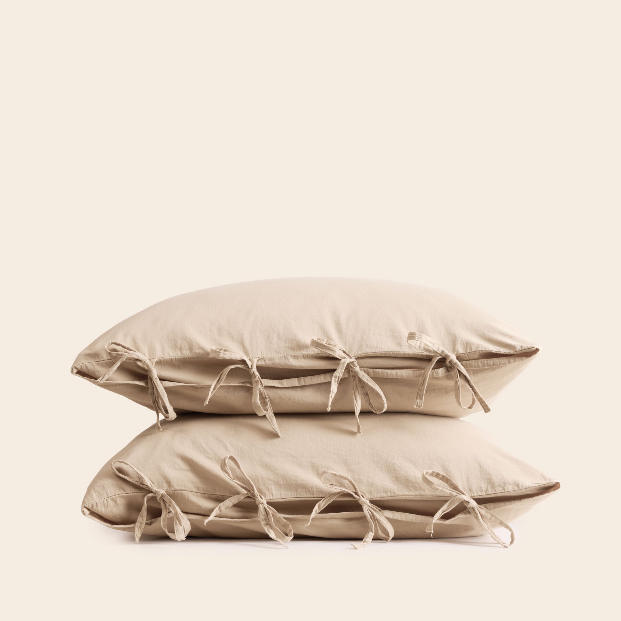 Parure de lit SATHEENE beige nude