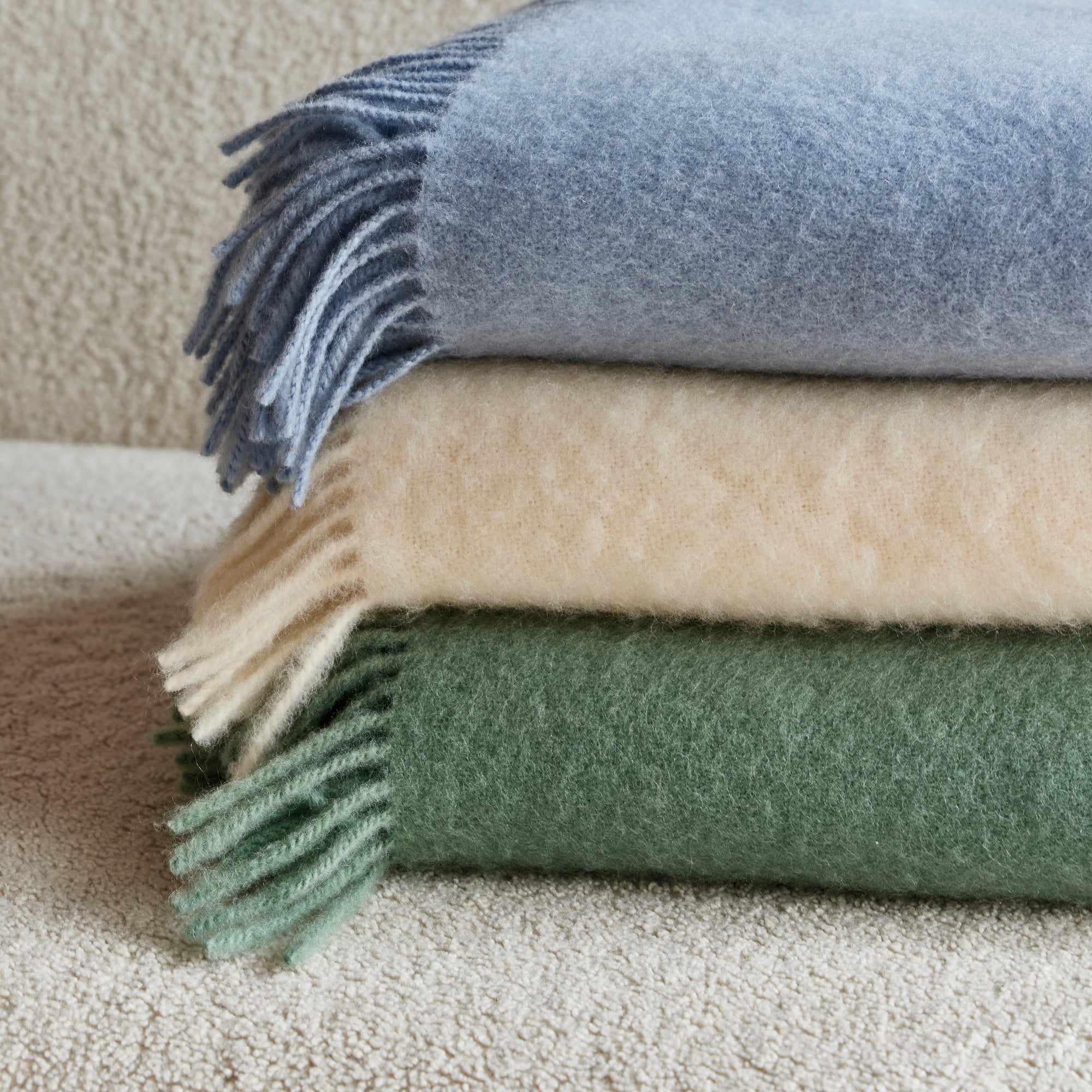 LYUBA ivory throw