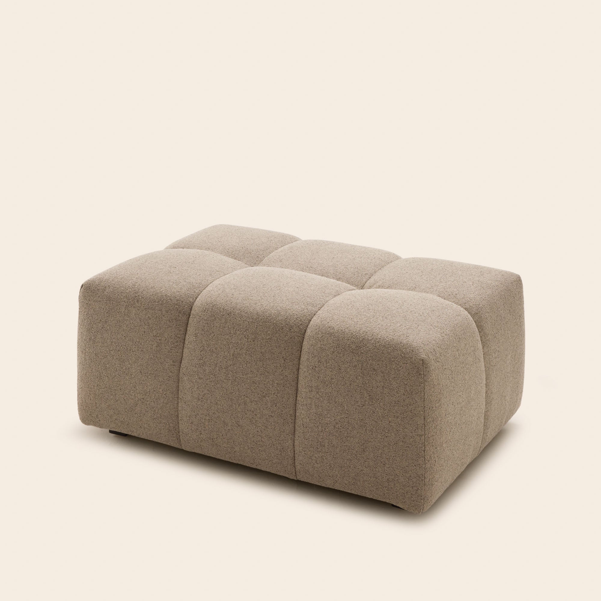 Pouf modulable UBERTO glory taupe