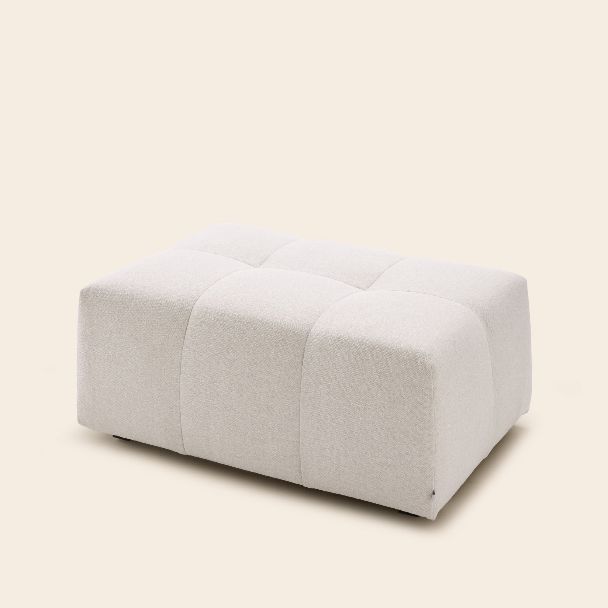 Pouf modulable UBERTO glory ivoire