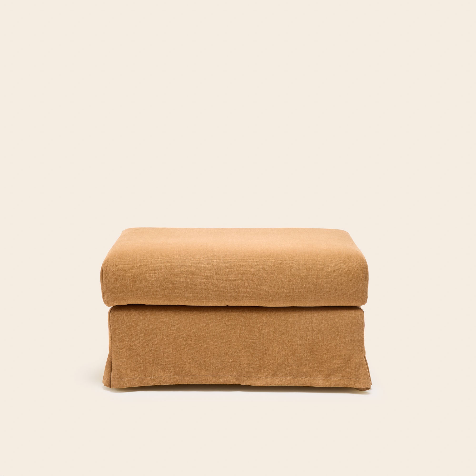 CLARIBEL fauteuil karamel canvas