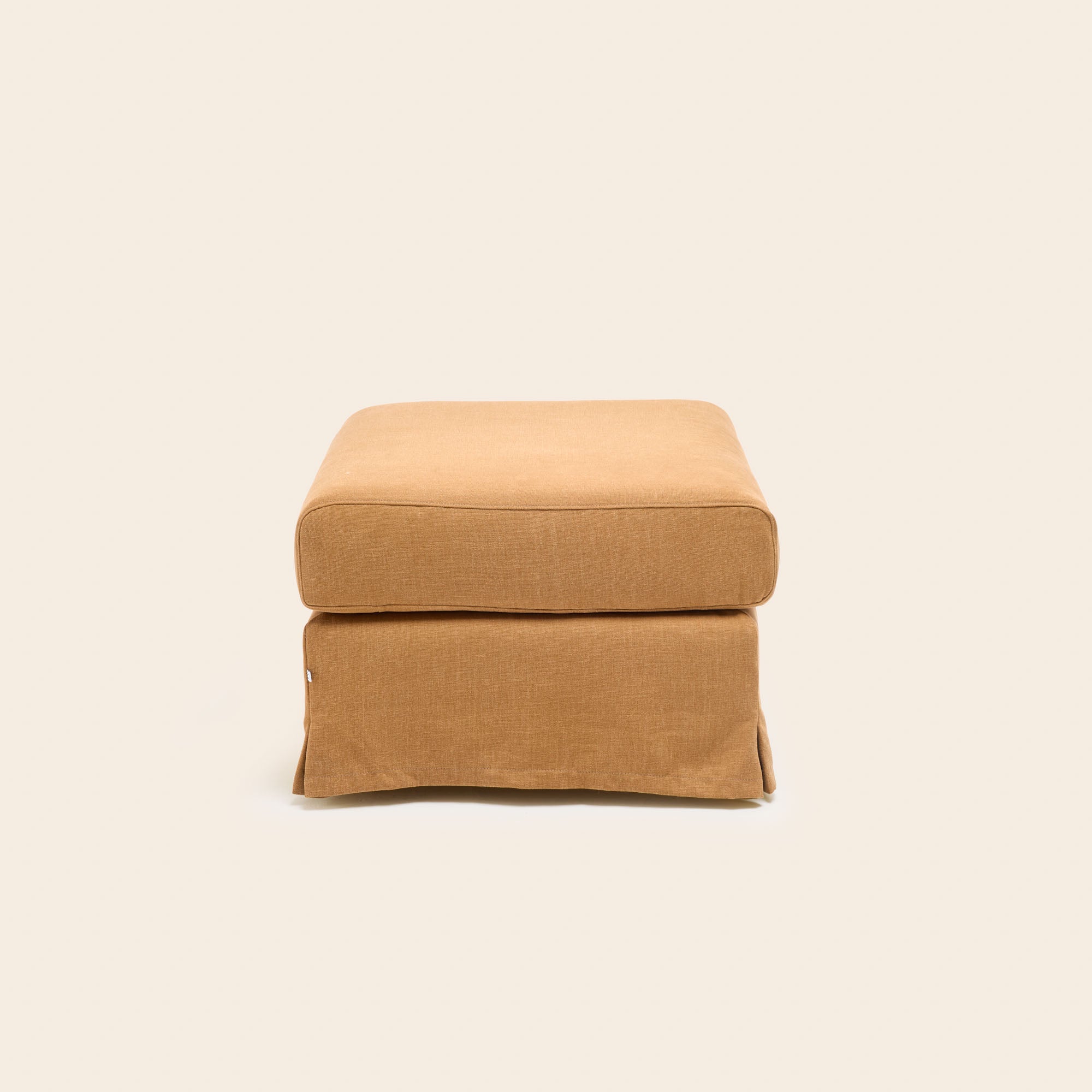 CLARIBEL fauteuil karamel canvas