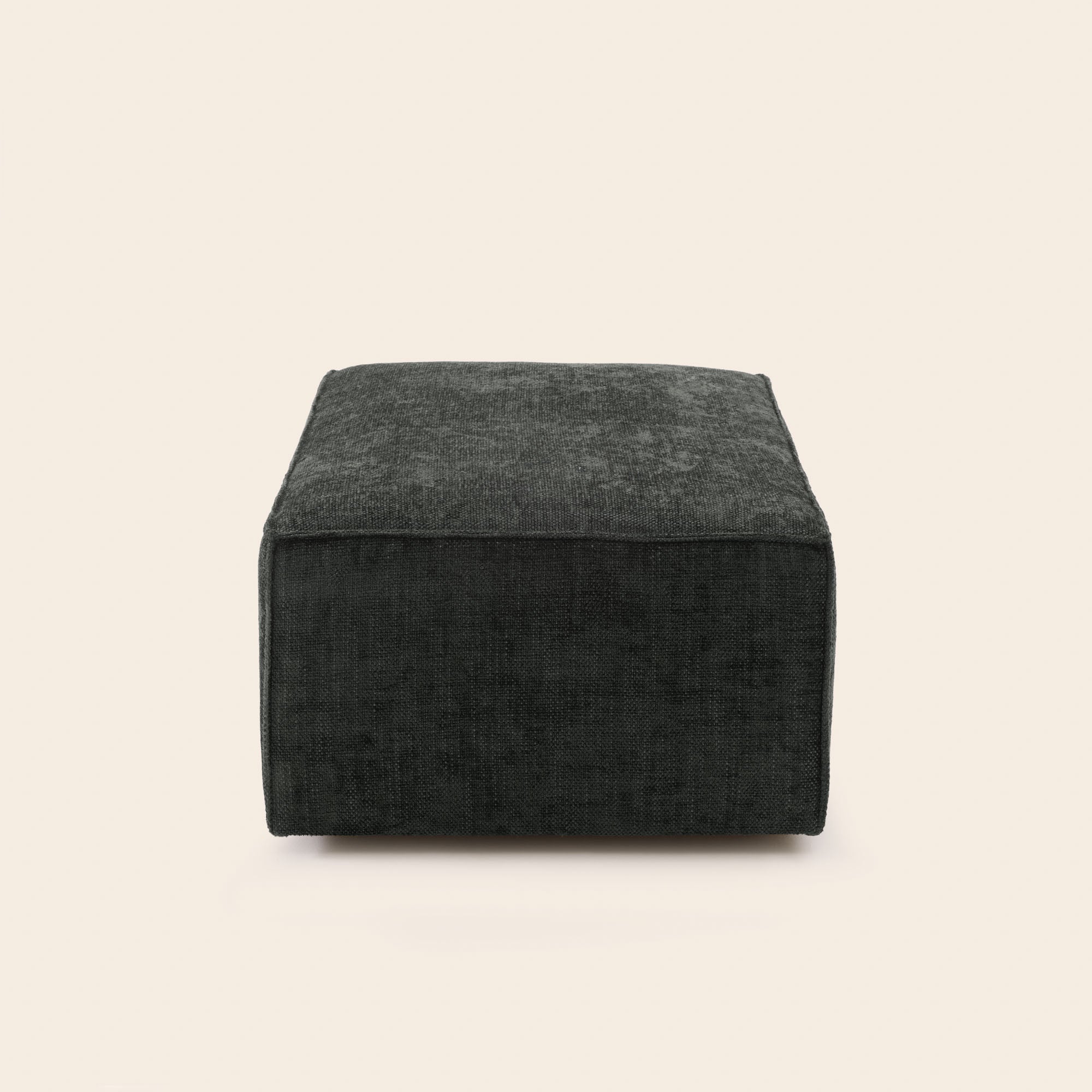 Pouf DYONIS in ciniglia grigio verde