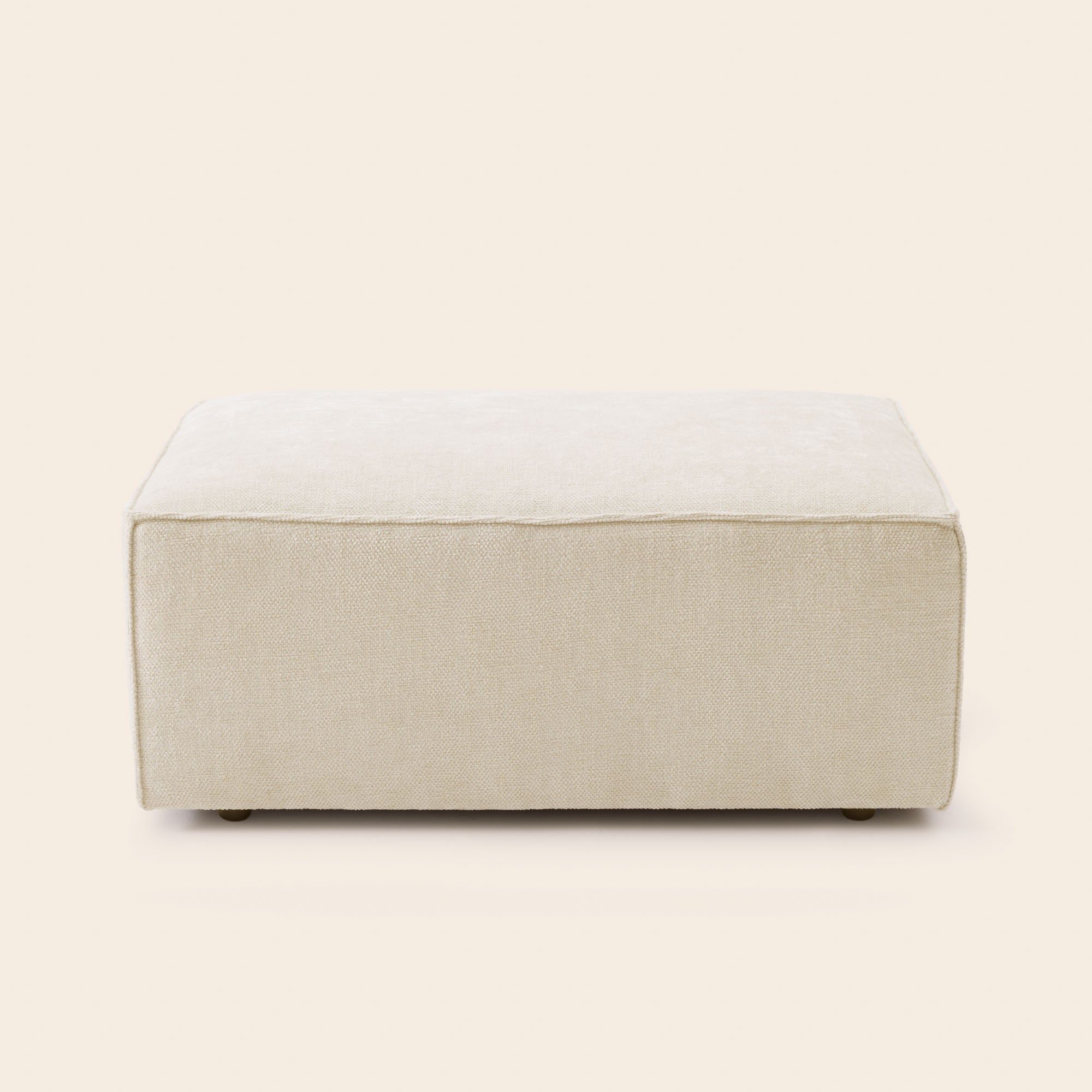 Pouf avorio DYONIS