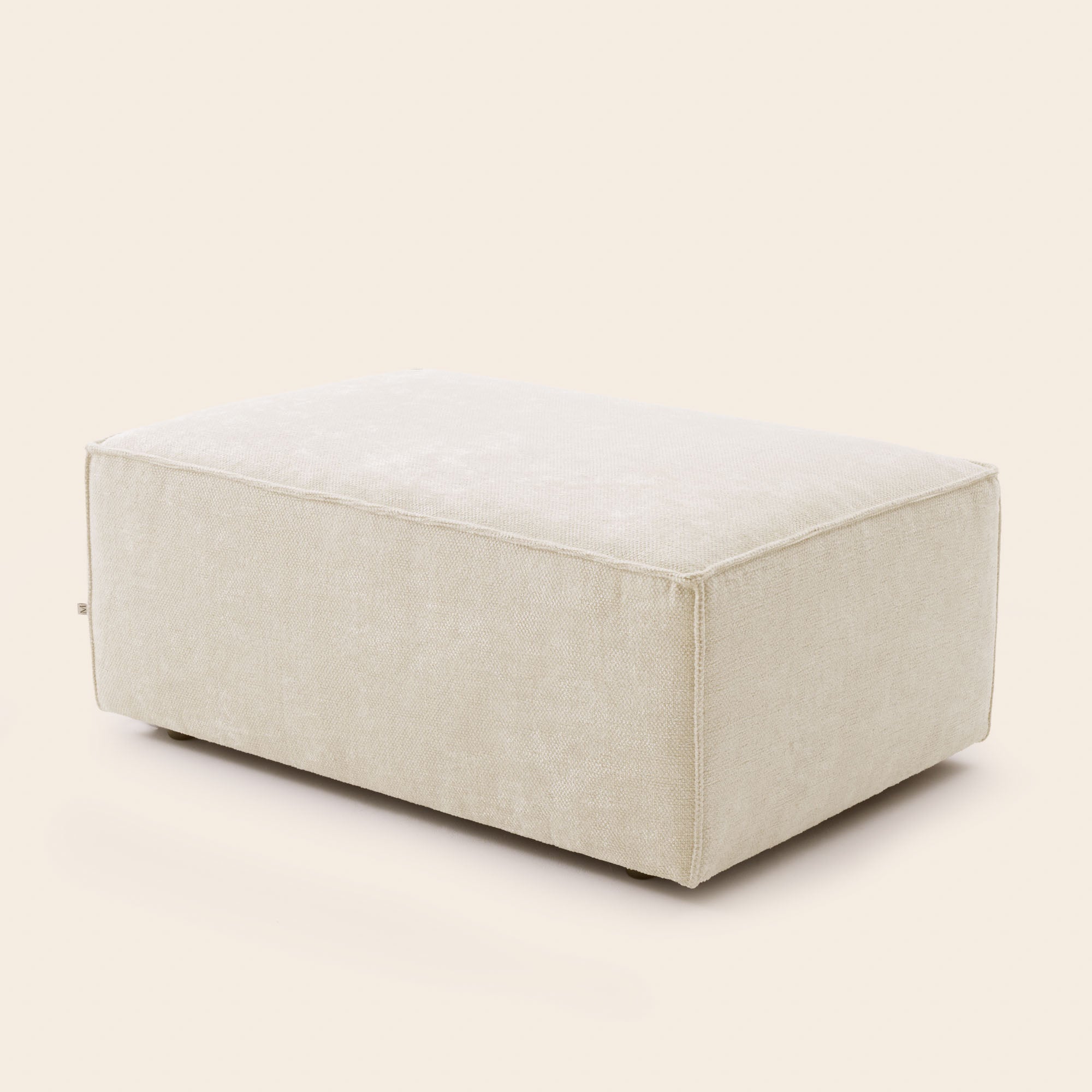Pouf avorio DYONIS