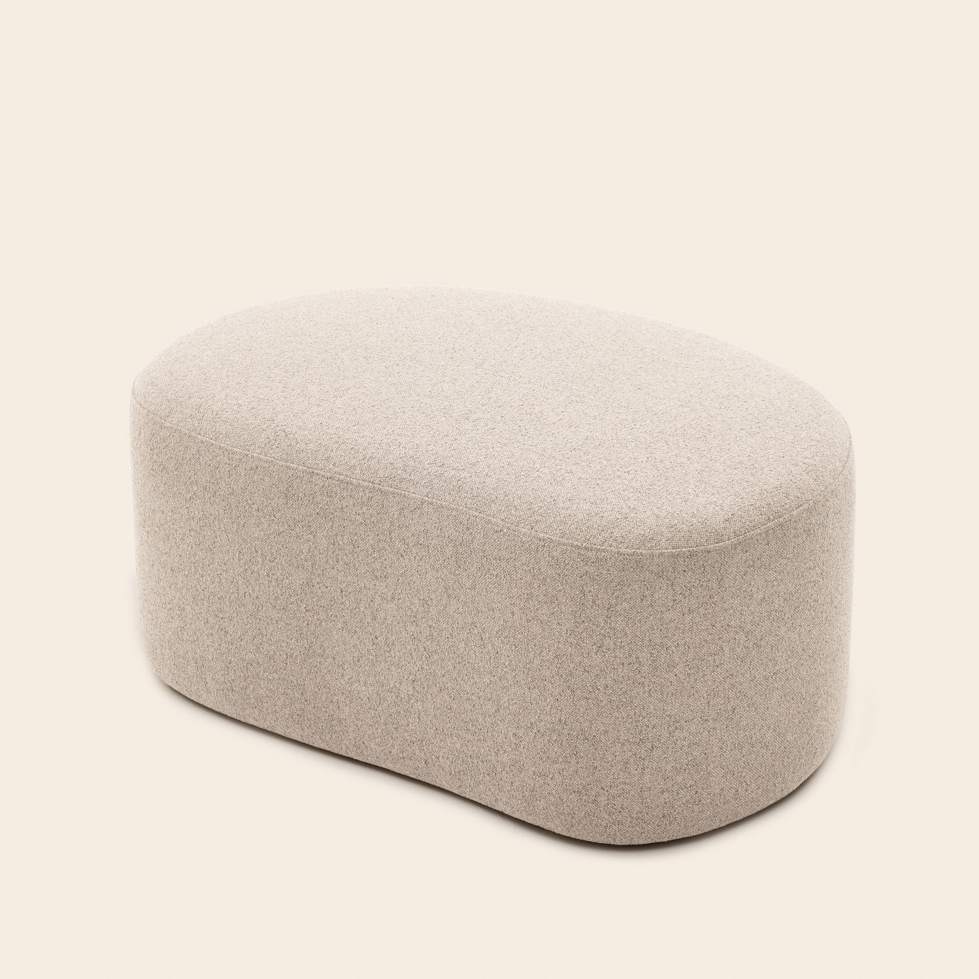 Pouf JULIKA glory naturel