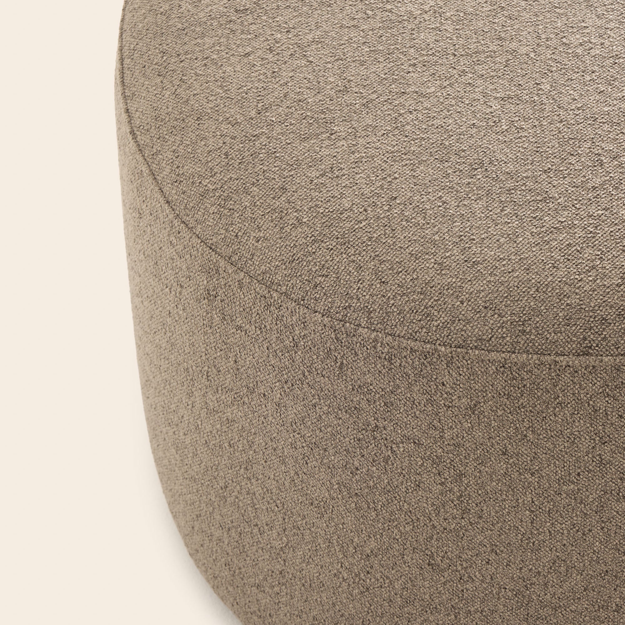 Pouf JULIKA glory taupe