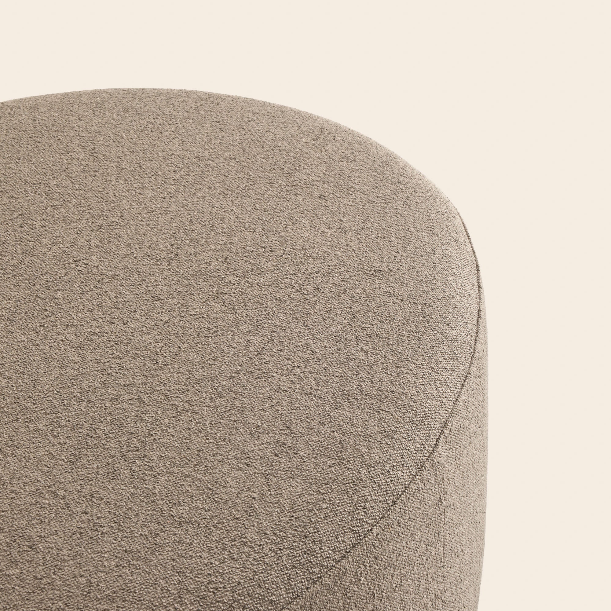 Pouf JULIKA glory taupe
