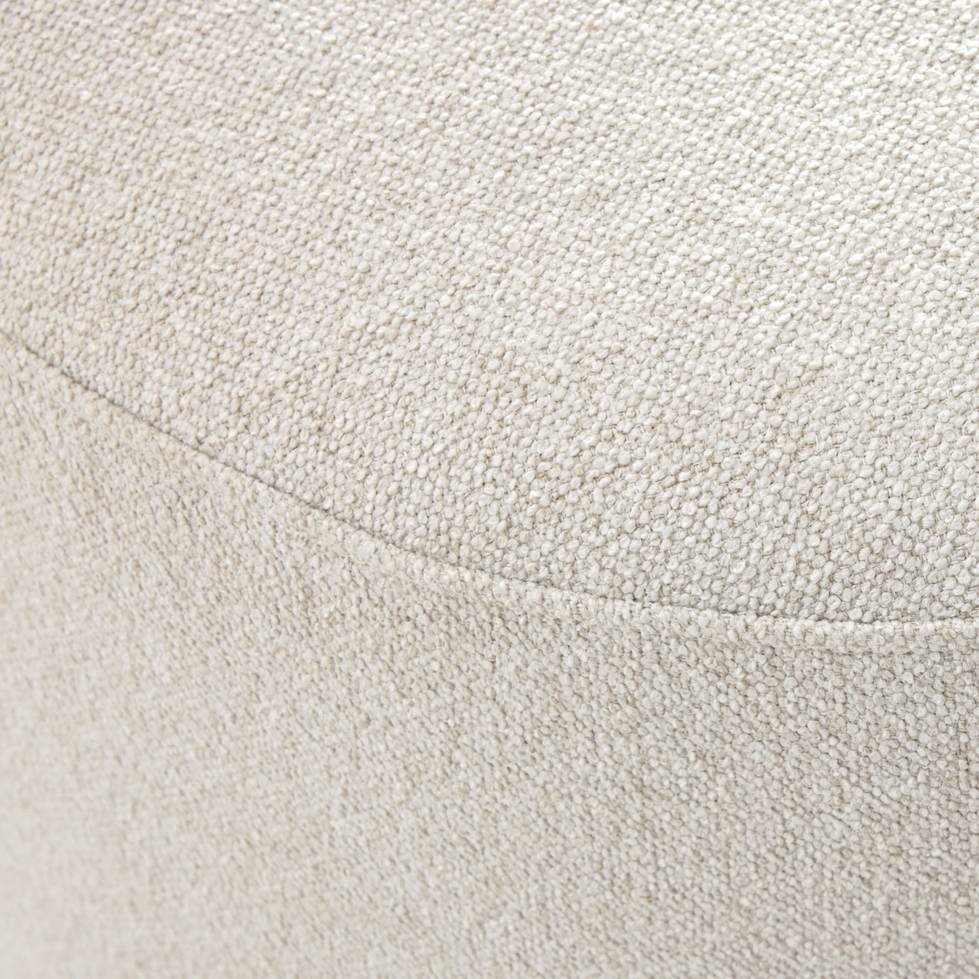 Pouf JULIKA glory ivoire