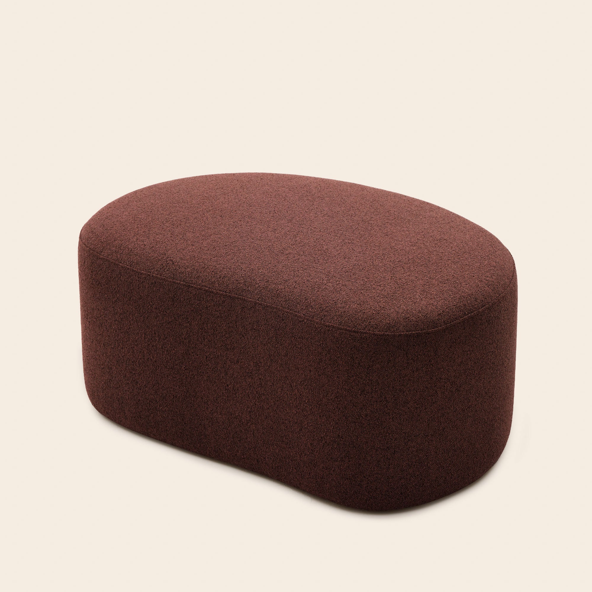 Pouf JULIKA glory rouille
