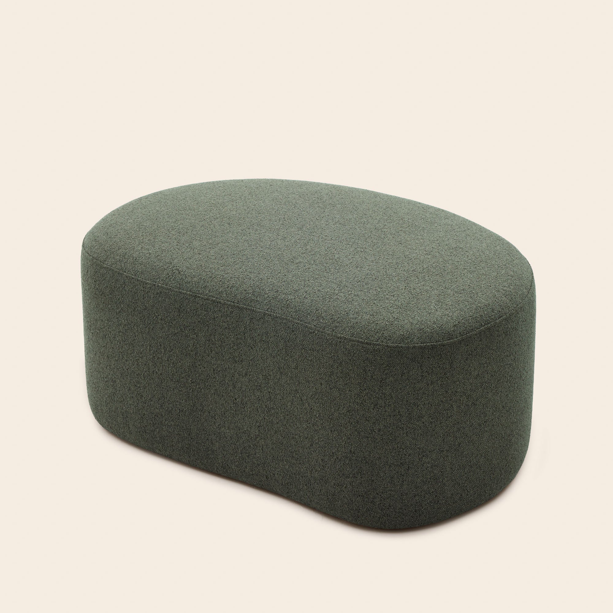 Pouf JULIKA glory vert forêt