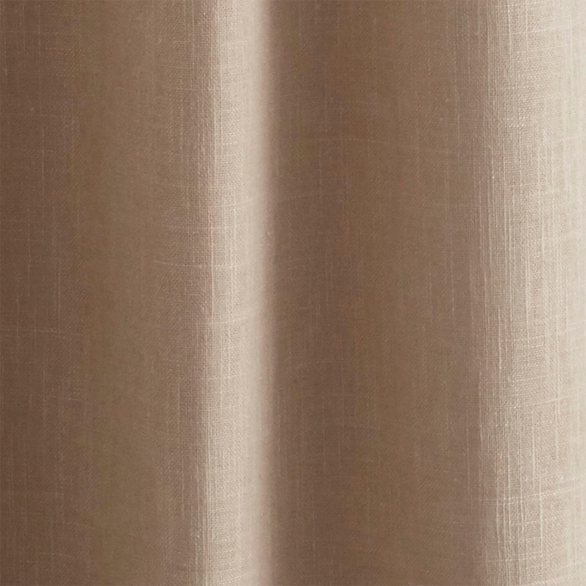 Rideau à galon fronceur BELLEVUE Beige