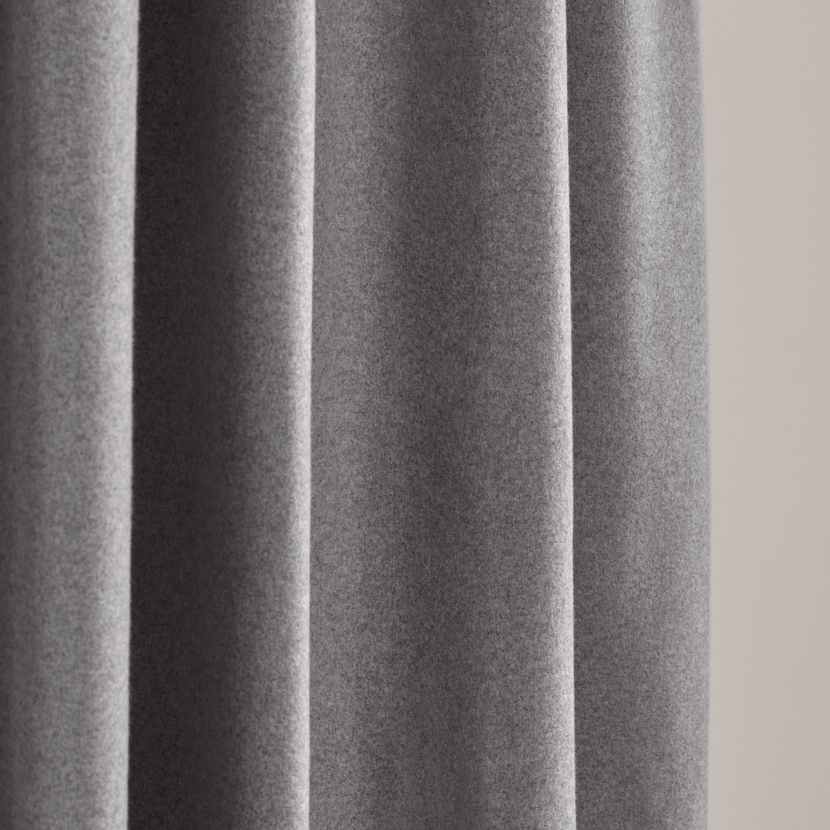 Rideau à galon fronceur OXANCE gris chiné