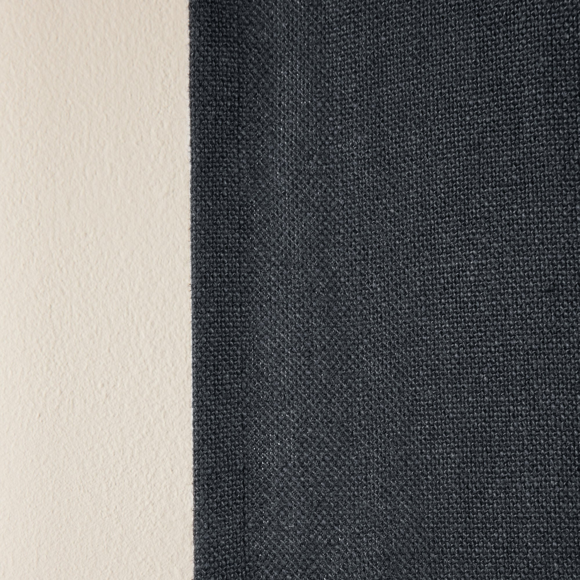 Rideau à oeillets AUBIN gris foncé