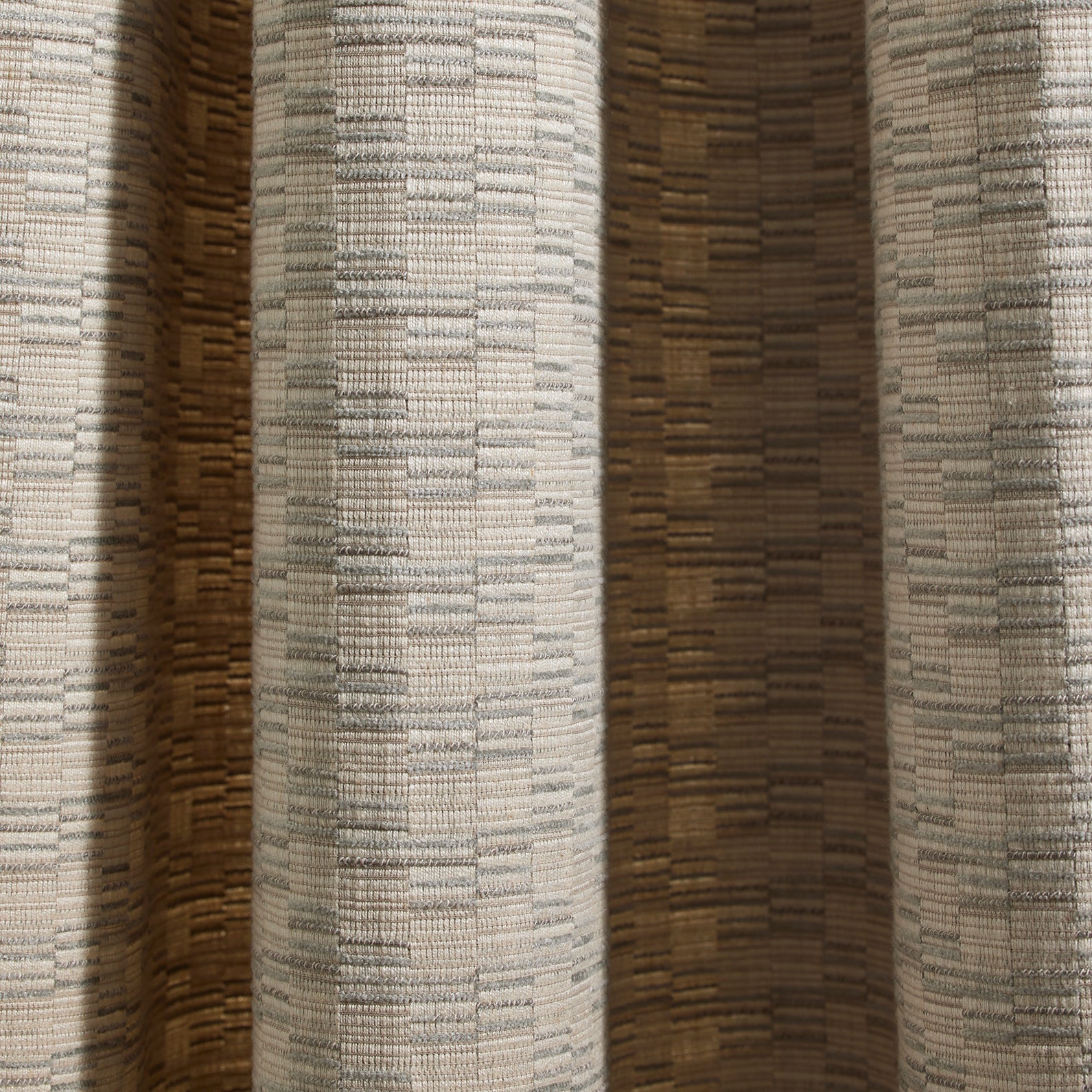 Rideau à oeillets KAPLAN ivoire et naturel